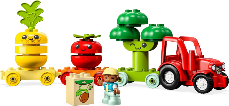 LEGO® fruit and vegetable tractor