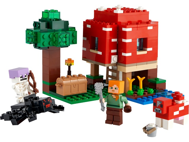 LEGO® the mushroom house