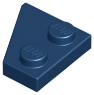 LEGO Platten (modifiziert) - Platte 2 x 2 Rechts (27 Grad)