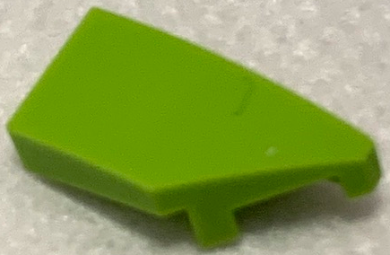 LEGO Dachsteine (modifiziert) - Flügel 1 x 2 mit Noppenausschnitt (rechts, gebogen)