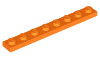 LEGO Platten (standard) - 1 x 8