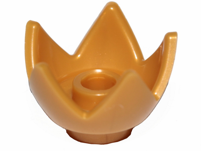 LEGO Minifigures Headgear (other) - crown/ egg shell with 5 patches and nopes in the center