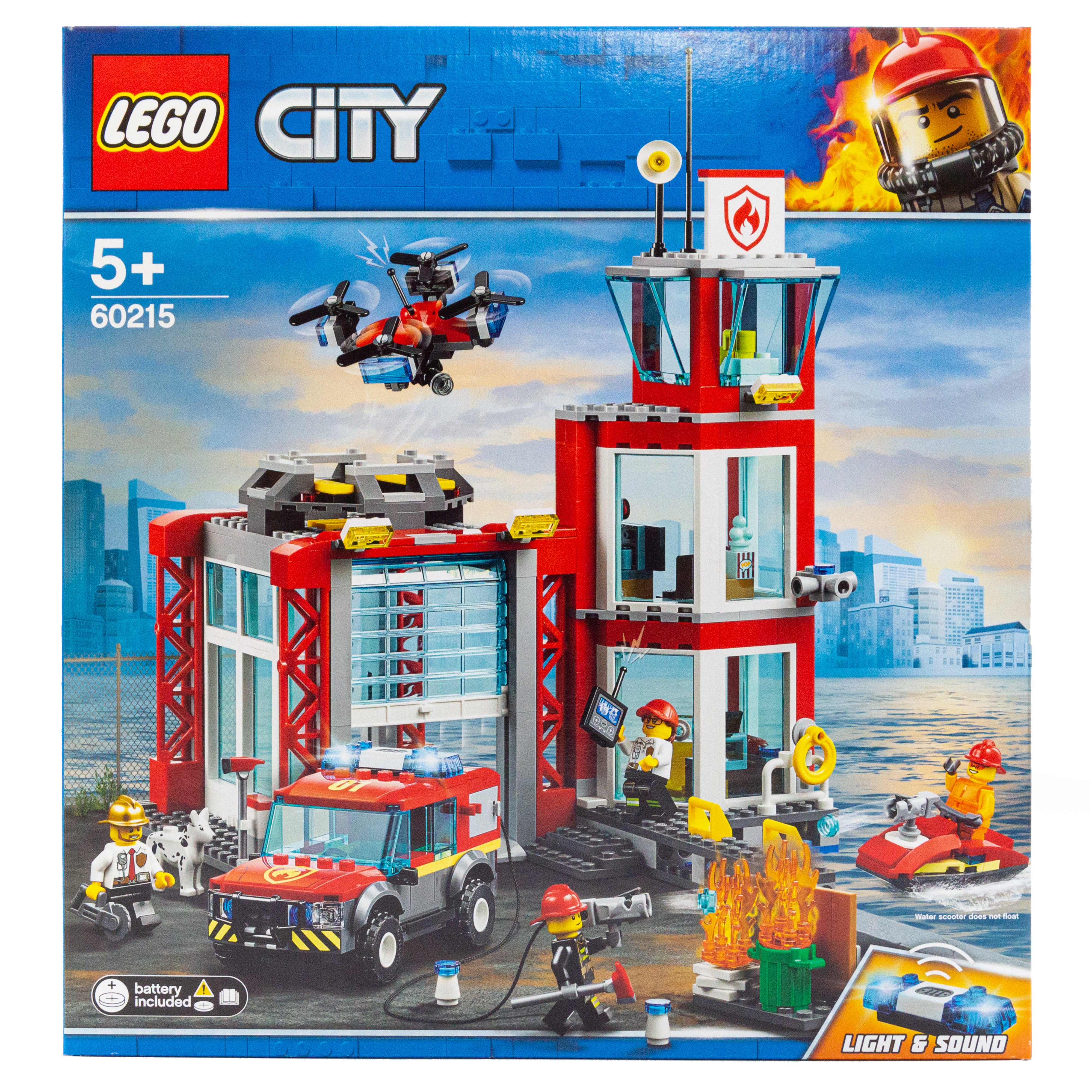 LEGO City kits - fire station