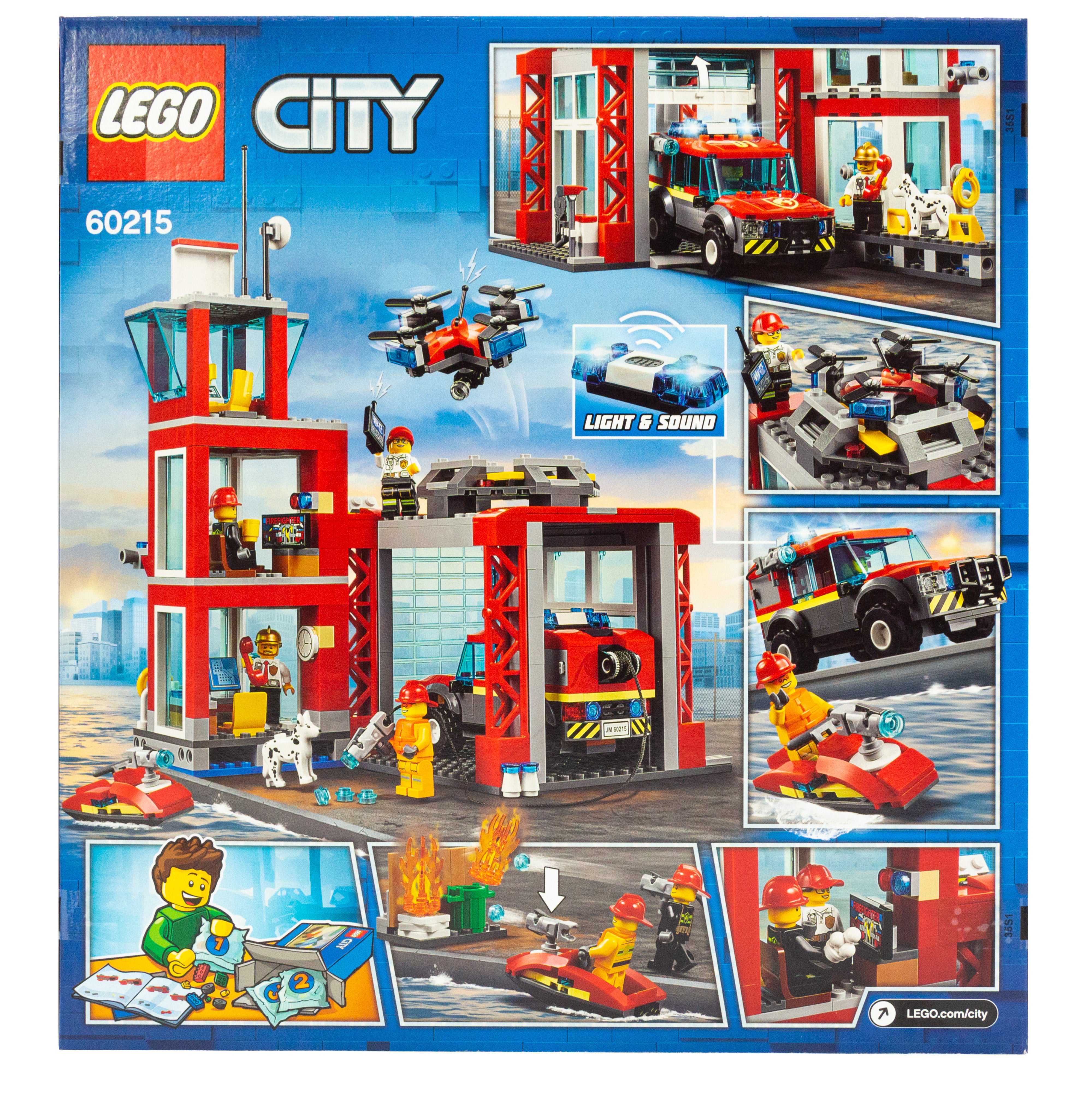 LEGO City Bausätze - Feuerwehrstation