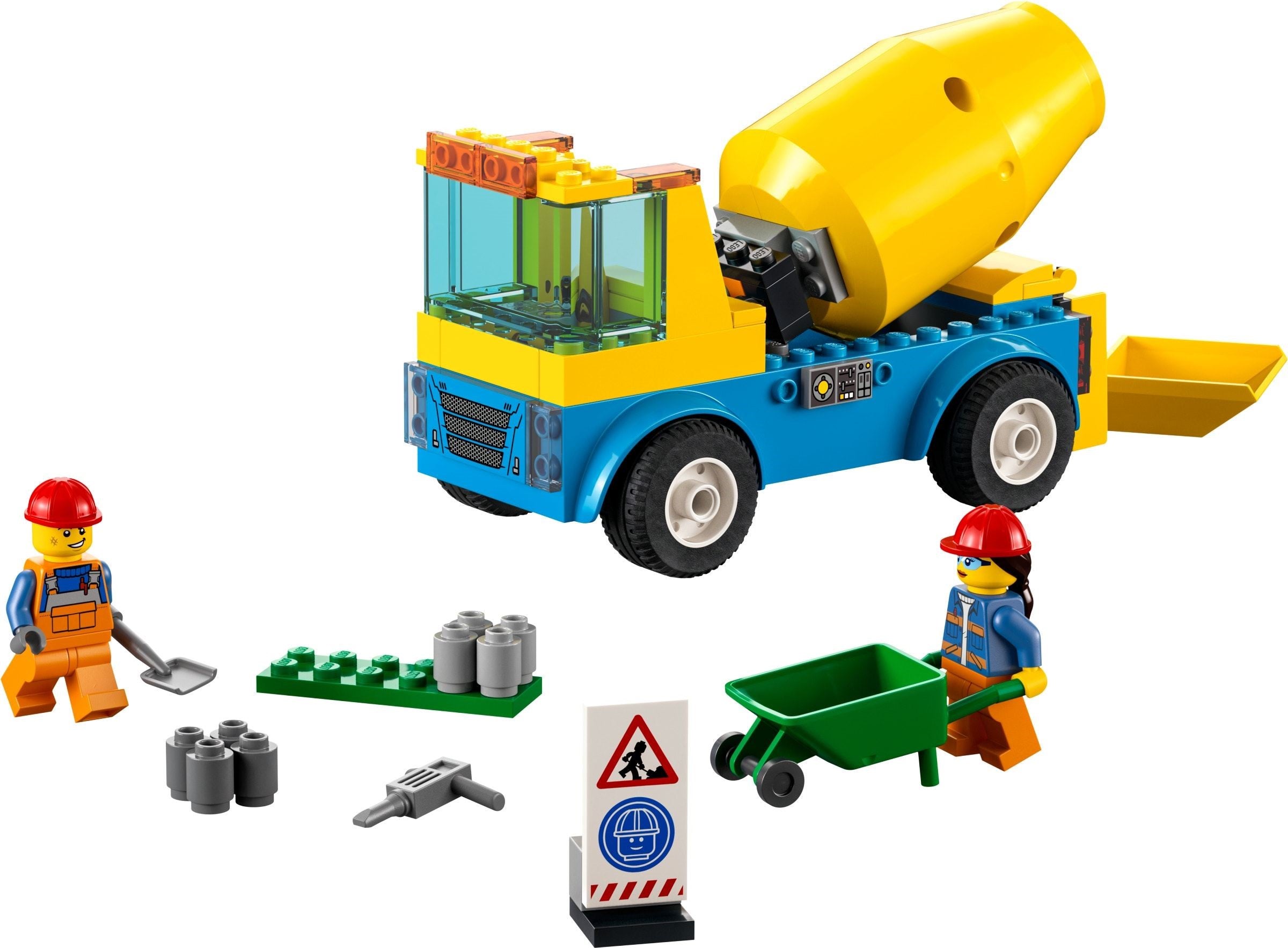 LEGO® concrete mixer