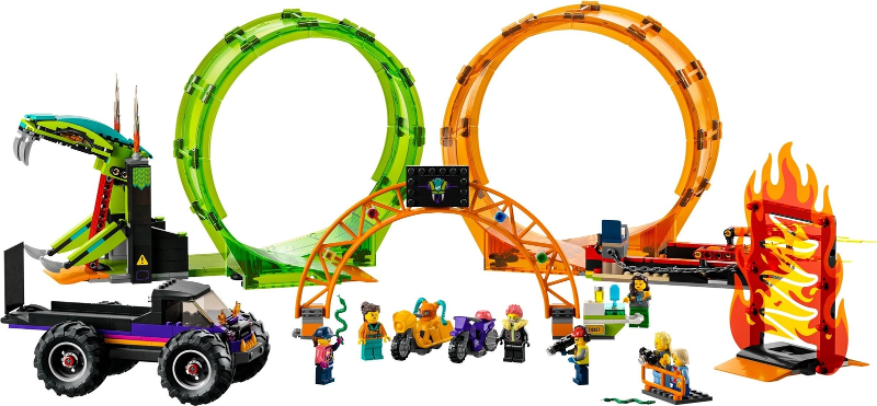 LEGO® Stuntshow-Doppellooping