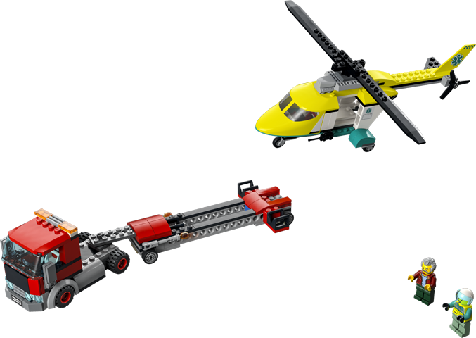 LEGO® helicopter van