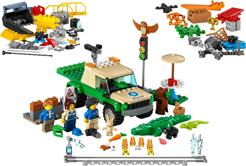 LEGO® animal rescue missions