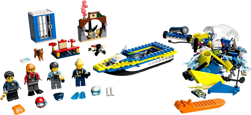 LEGO® detective missions of the water police