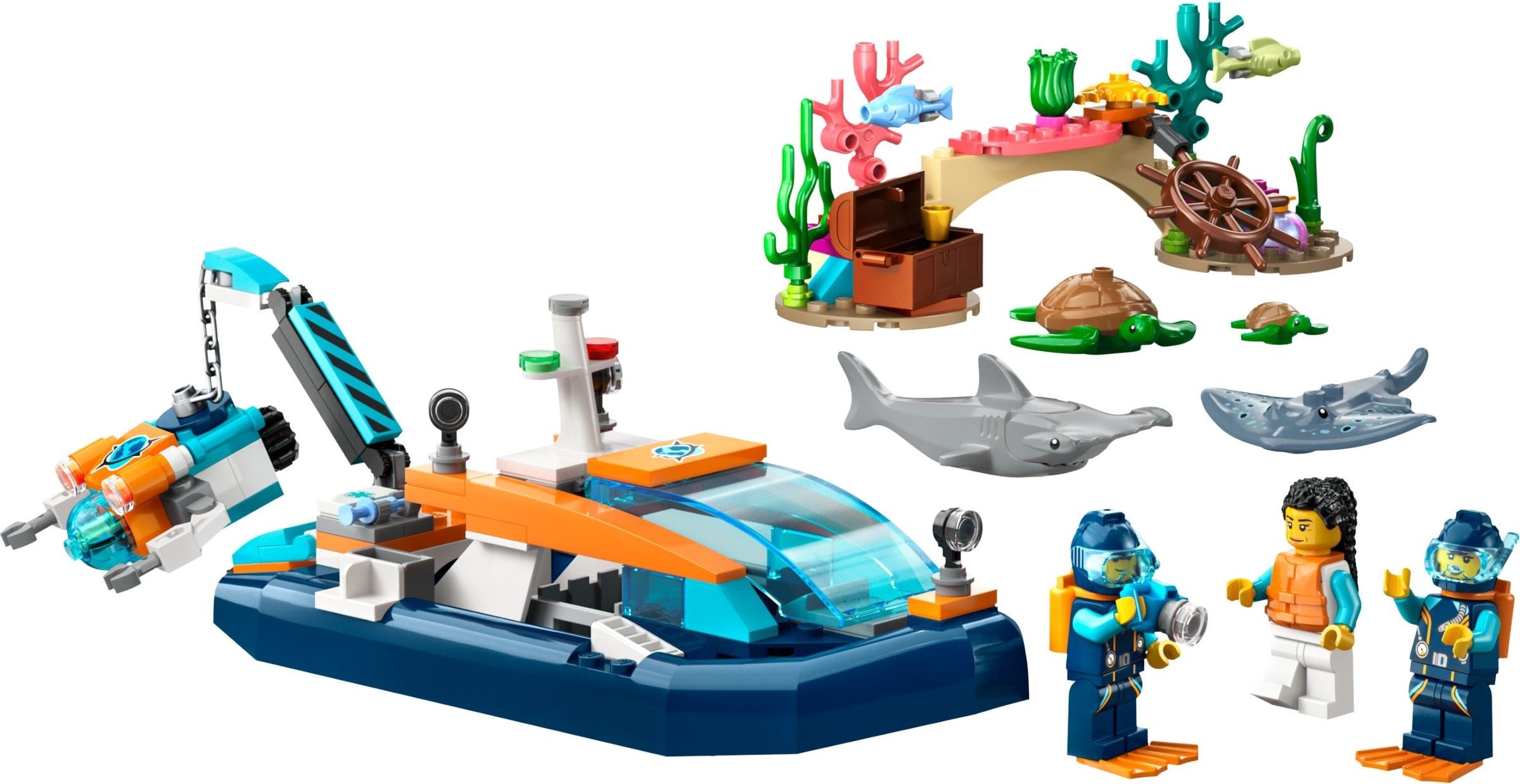 LEGO® Meeresforscher-Boot