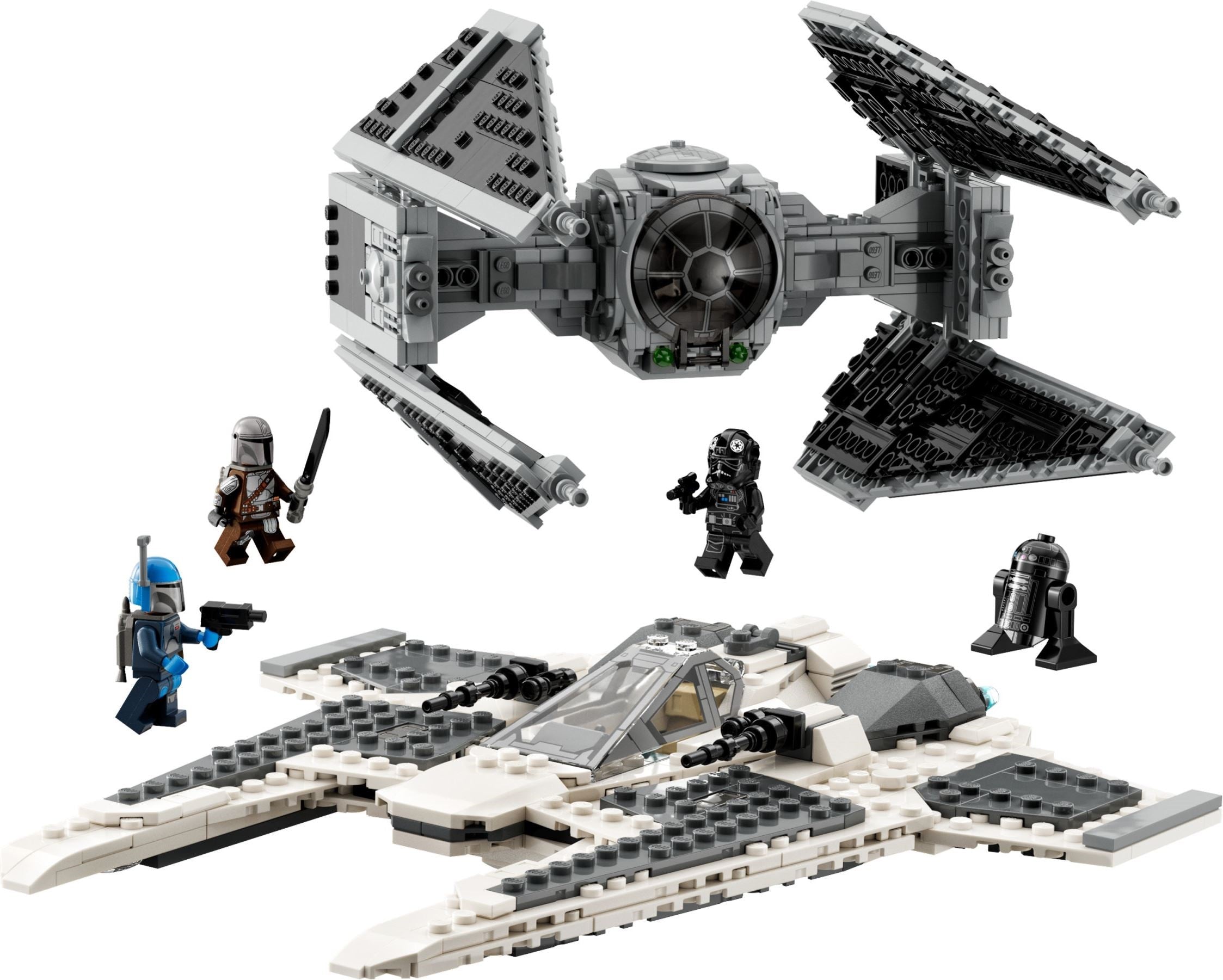 LEGO® Mandalorian Fang Fighter vs. Tie Interceptor ™