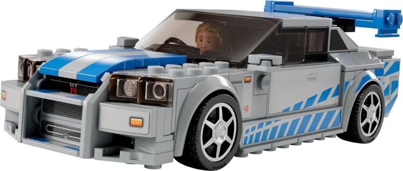 LEGO® 2 almost 2 Furious-Nissan Skyline GT-R (R34)