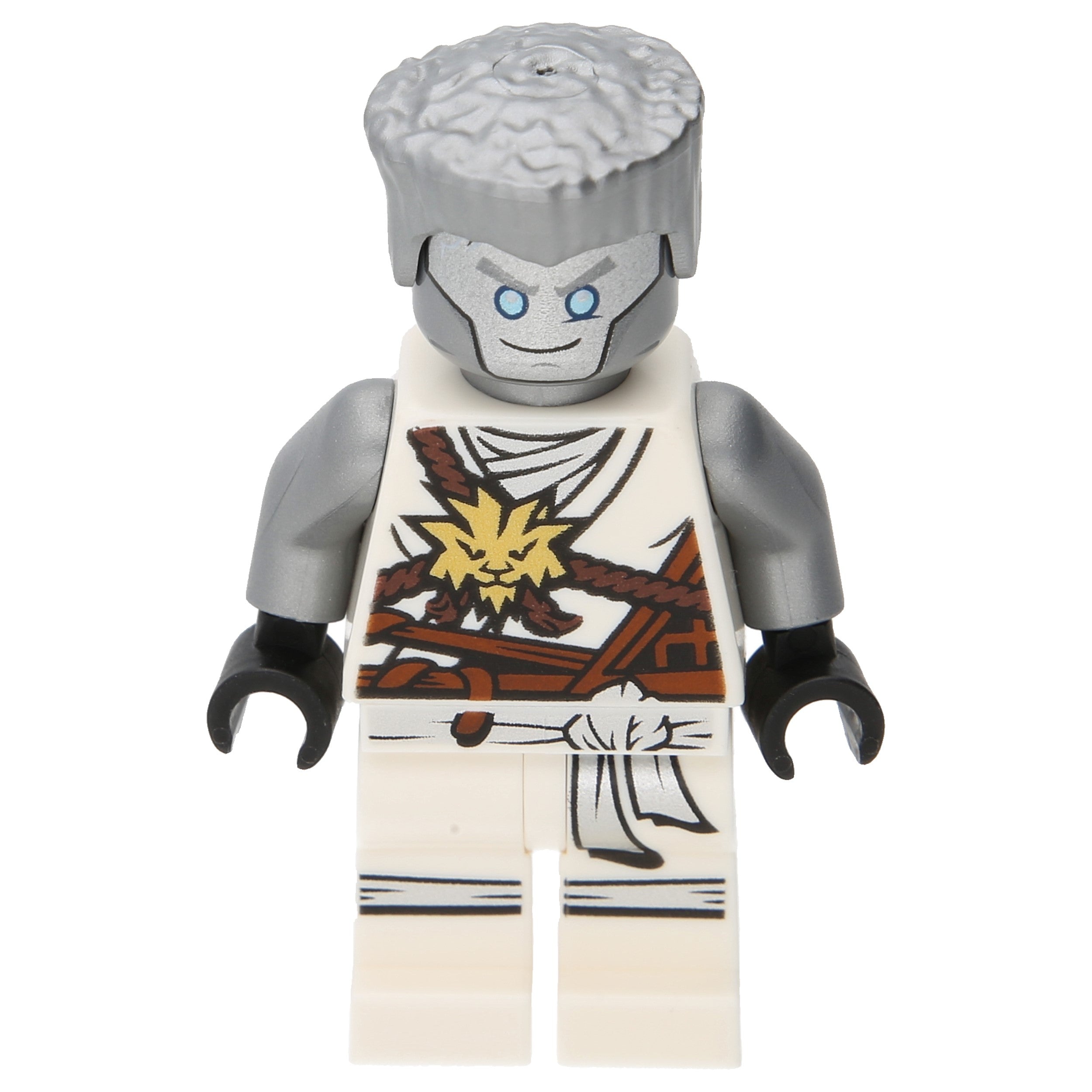 LEGO Ninjago Minifiguren - Zane mit Robe des Meisters und Haaren (Day of the Departed)