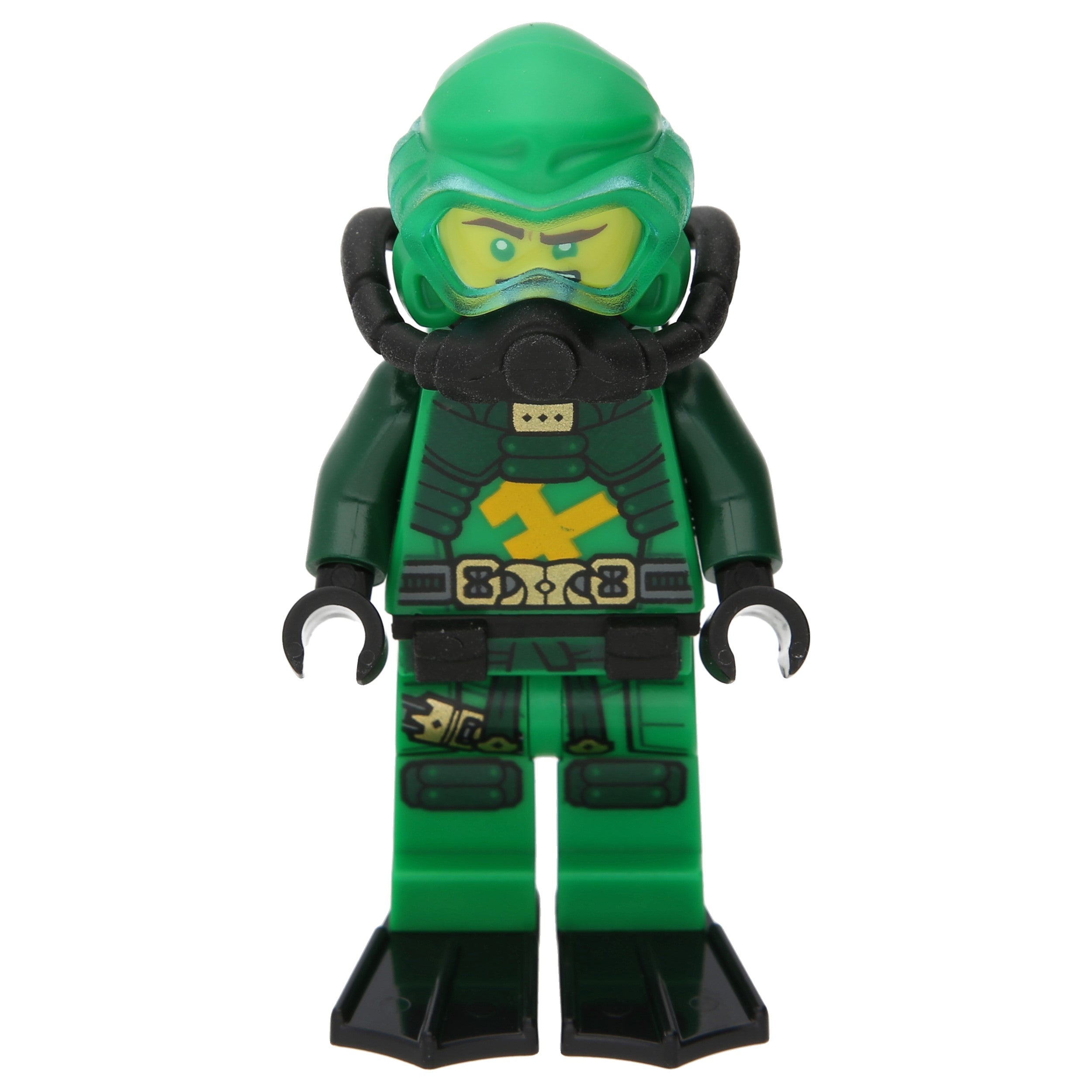 Lego Ninjago Minifigures - Lloyd with a diving suit (secret of depth)