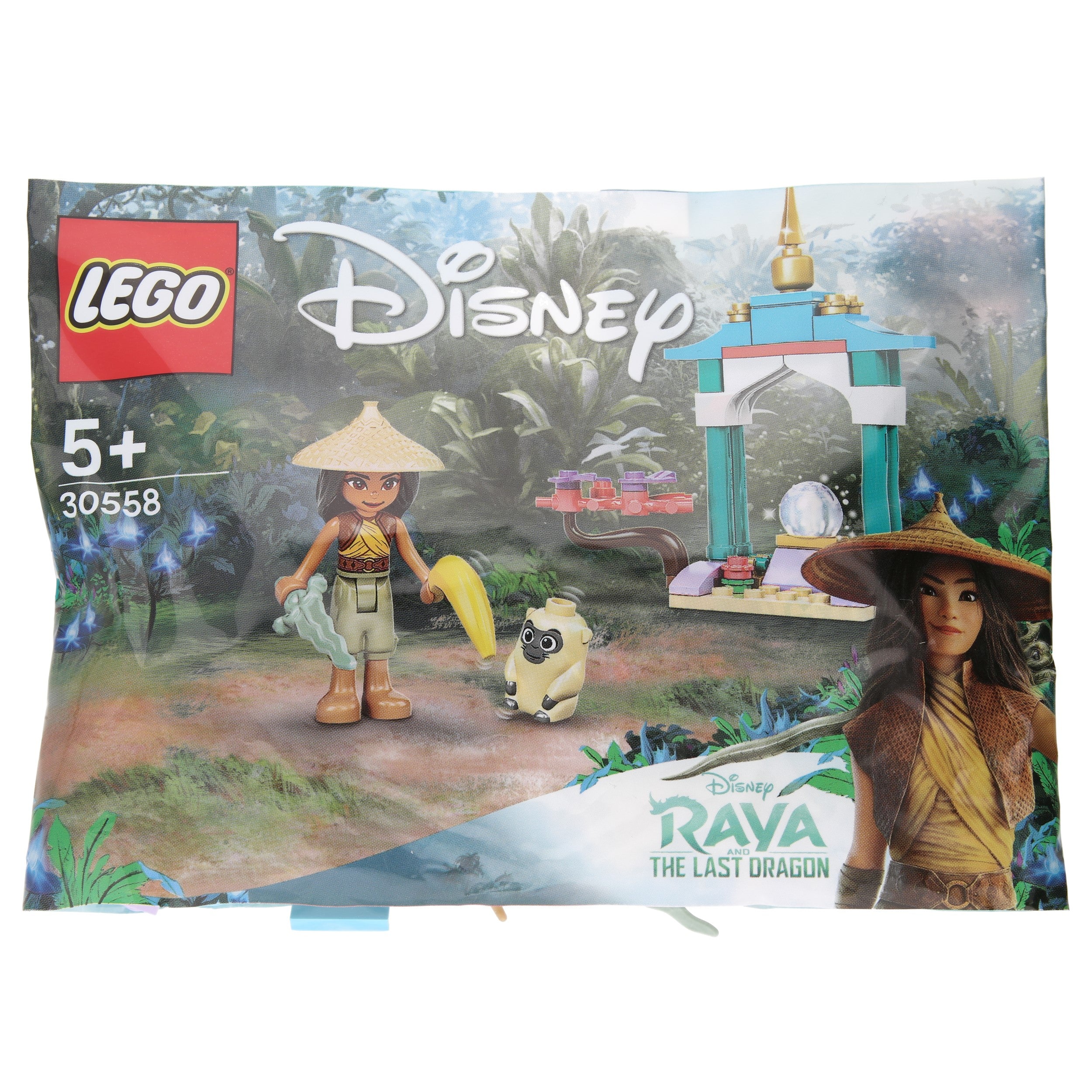 LEGO DISNEY KOMPLES - RAYA and ONGI (Raya and the last dragon)