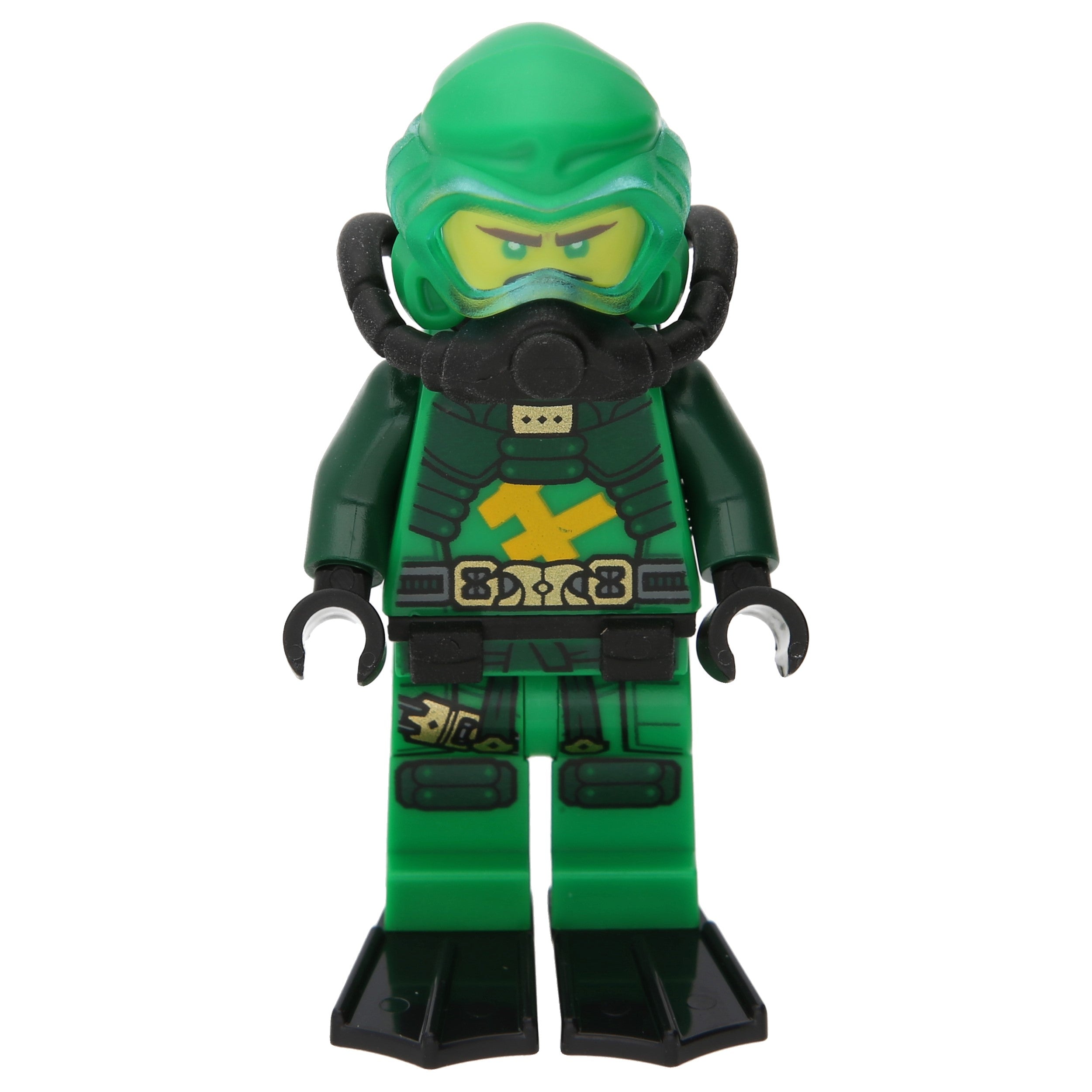 Lego Ninjago Minifigures - Lloyd with a diving suit (secret of depth)