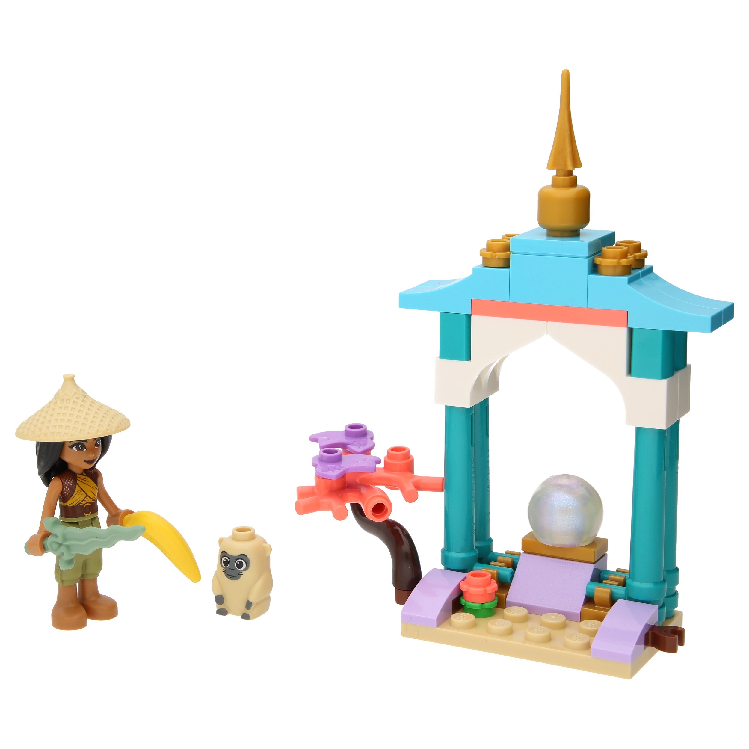 LEGO DISNEY KOMPLES - RAYA and ONGI (Raya and the last dragon)