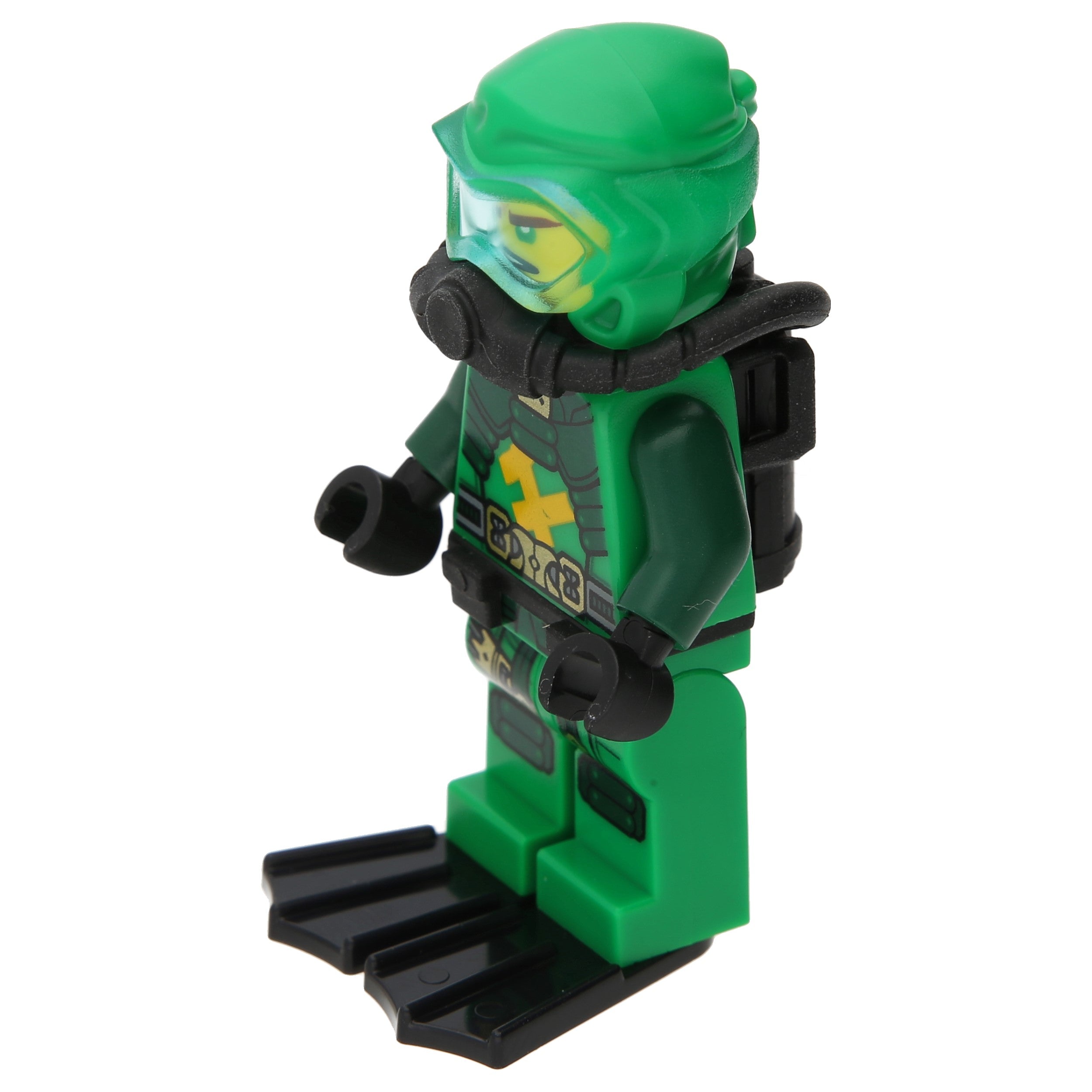 Lego Ninjago Minifigures - Lloyd with a diving suit (secret of depth)