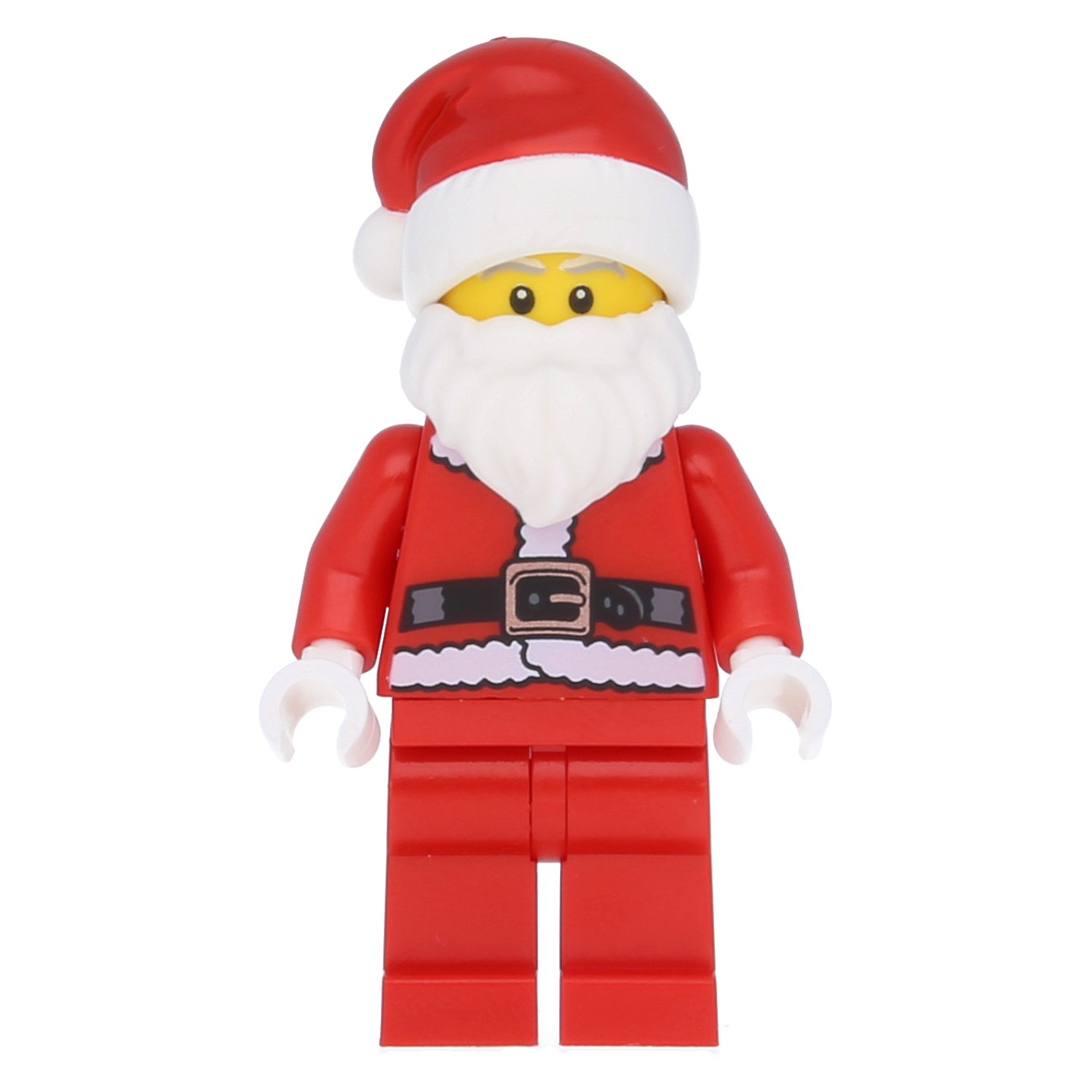 LEGO Minifigur - Weihnachtsmann mit Bart und Mütze (Serie 8)