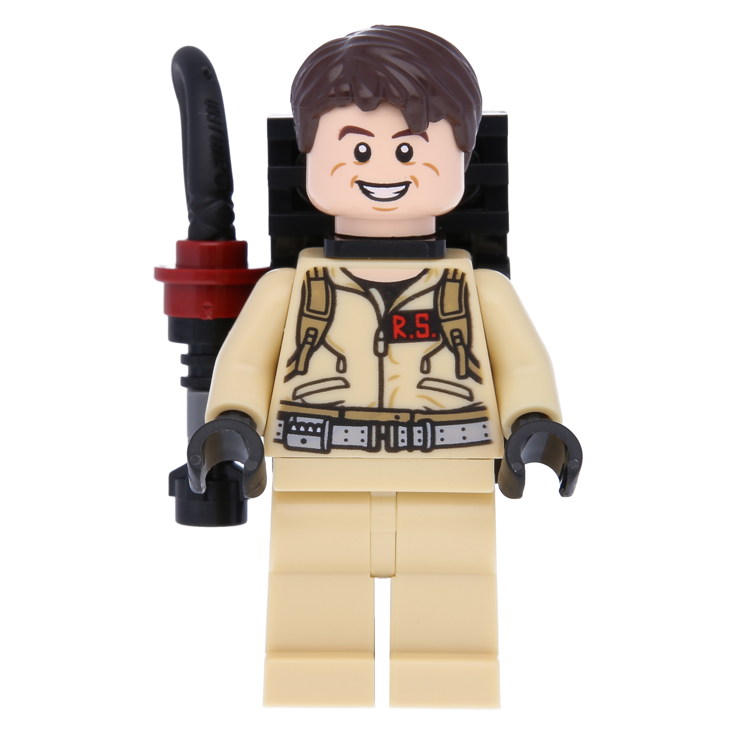 LEGO Minifigur - Dr. Raymond Stantz mit Protonenstrahler (Ghostbusters)