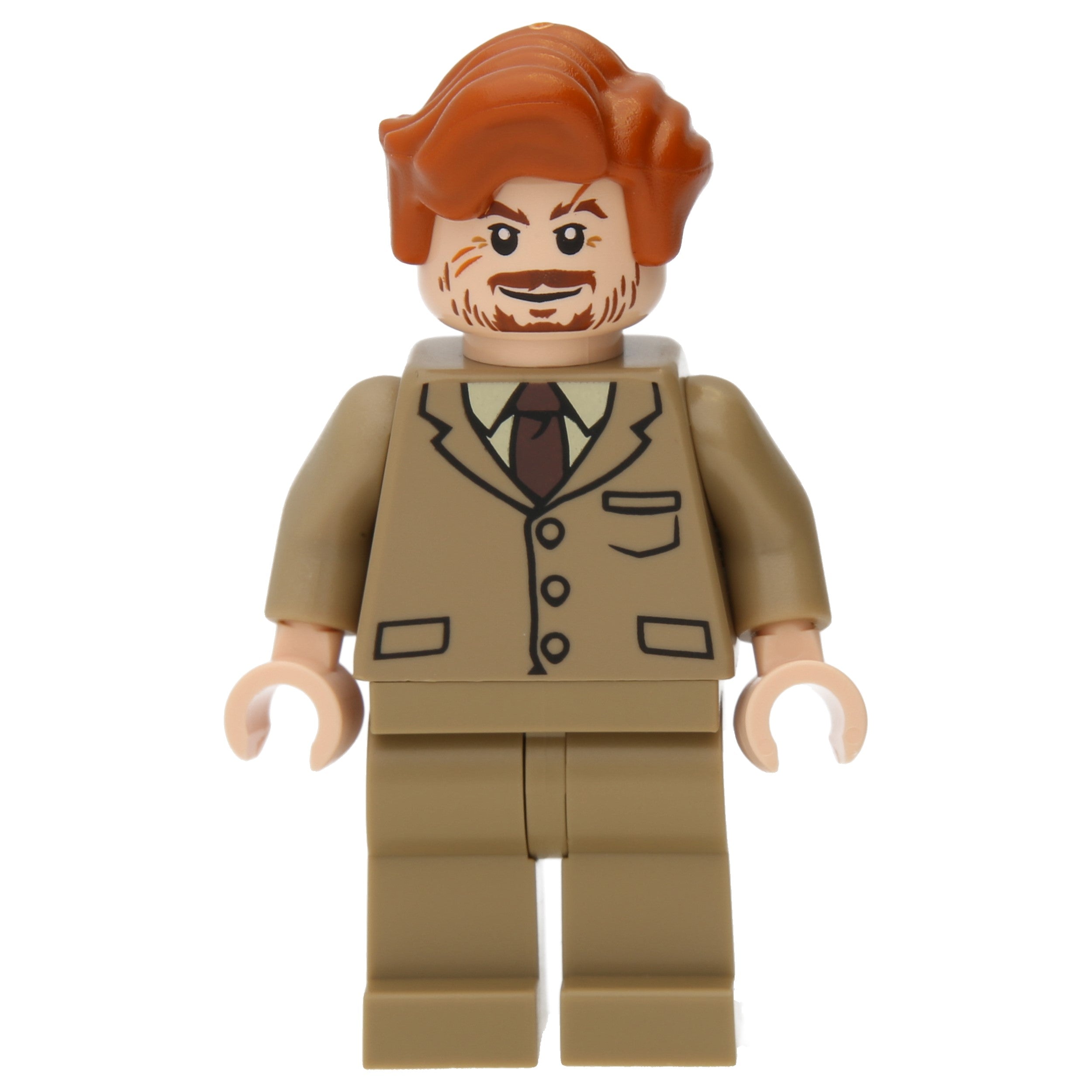 Lego Harry Potter Minifigure - Remus Lupine (Dunkel Beiger Suit)