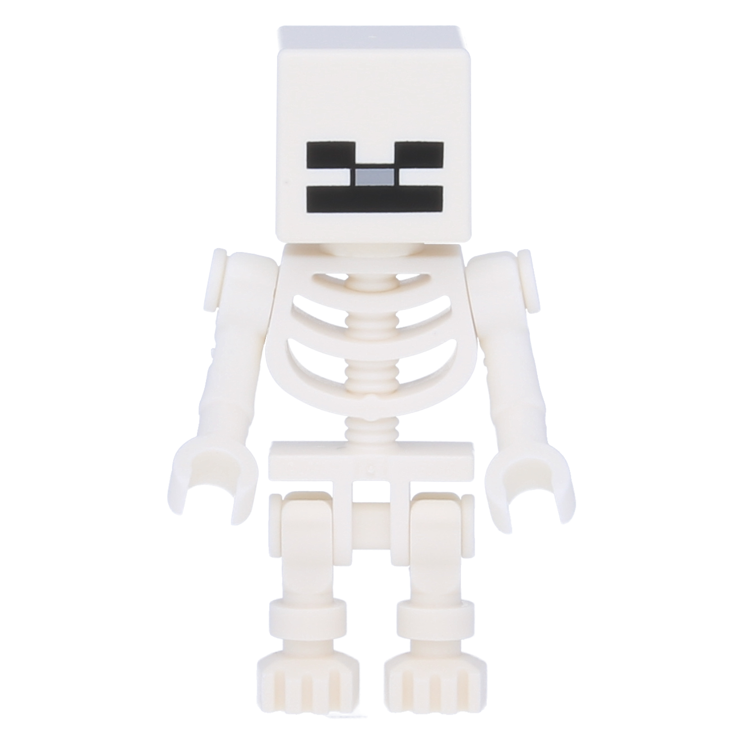 Lego Minecraft Mini -figure - Skellet with square skull