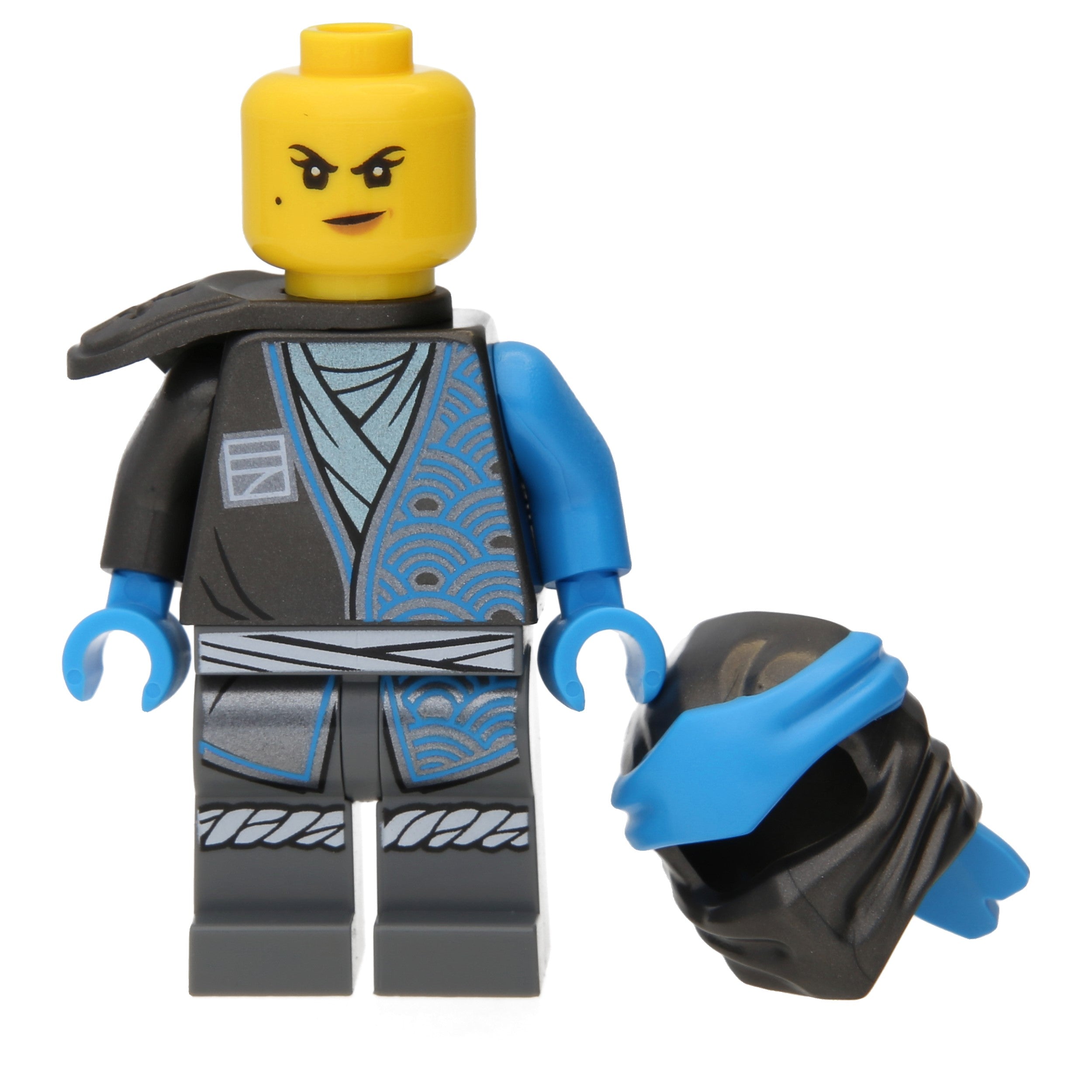 LEGO Ninjago Minifigur – Nya mit Schulterplatte (Core)