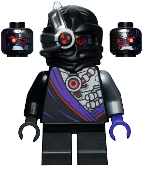 LEGO Ninjago Minifigur - Nindroid mit kurzen Beinen (Legacy)
