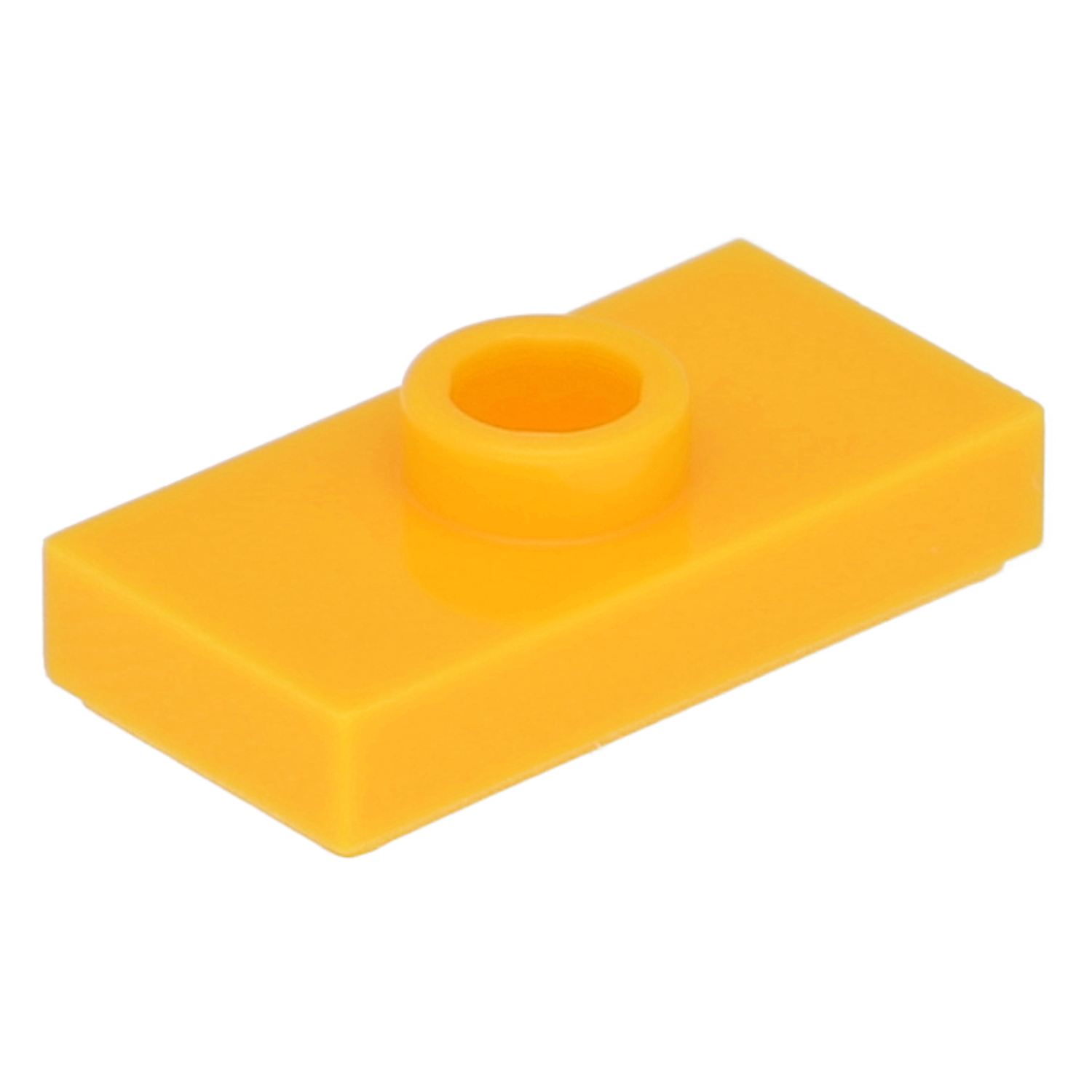 Lego plates (modified) - 1 x 2 with 1 knob and lower knob holder