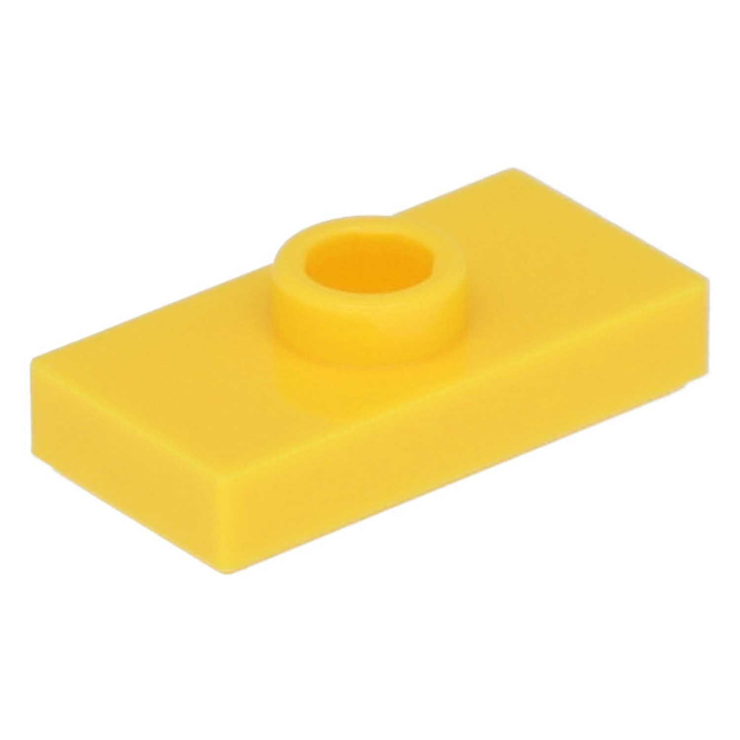 Lego plates (modified) - 1 x 2 with 1 knob and lower knob holder