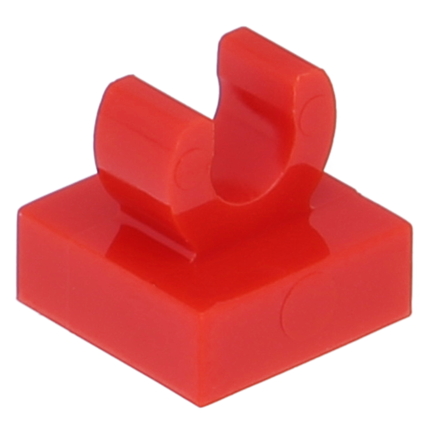 LEGO tile (modified) - 1 x 1 with an open o -clip