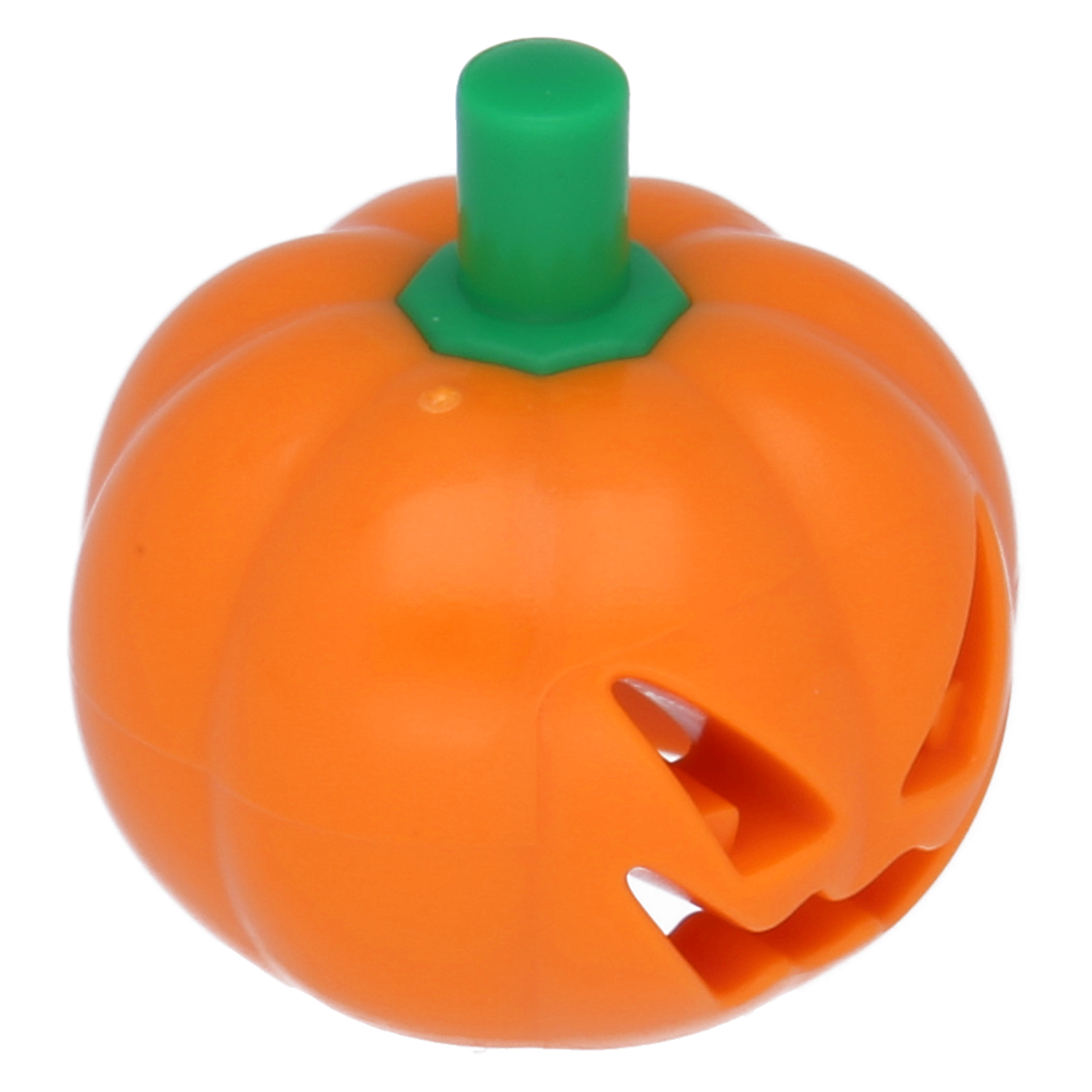 LEGO Minifigures Headgear (other) - pumpkin lantern with green stem