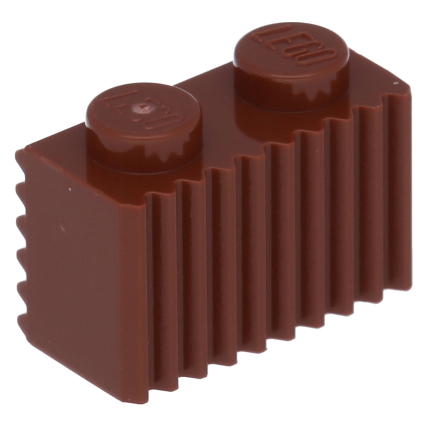 LEGO stones (modified) - 1 x 2 with grille (groove profile)