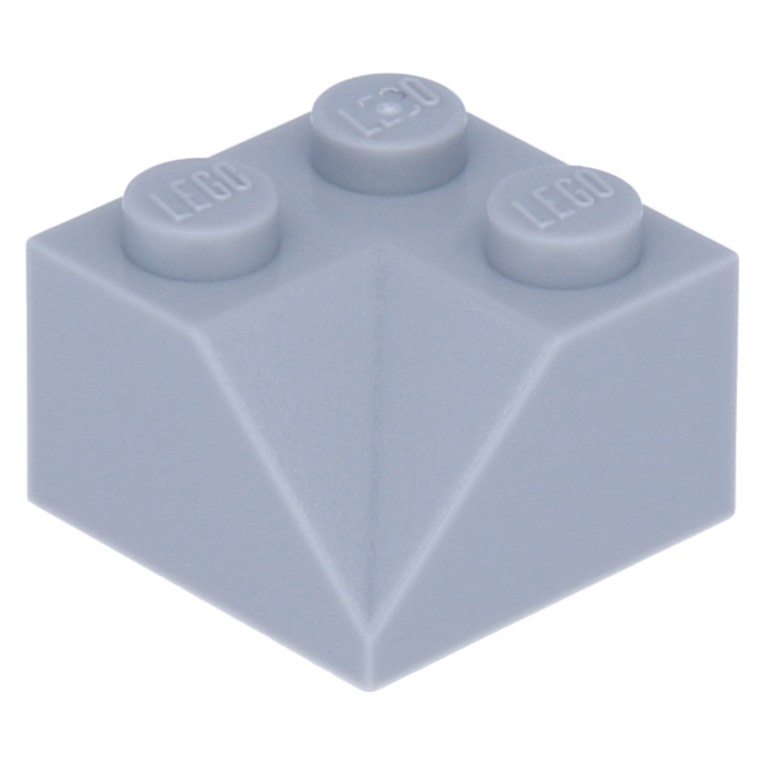 LEGO roof stones (modified) - 2 x 2 (double concave, 45 °)