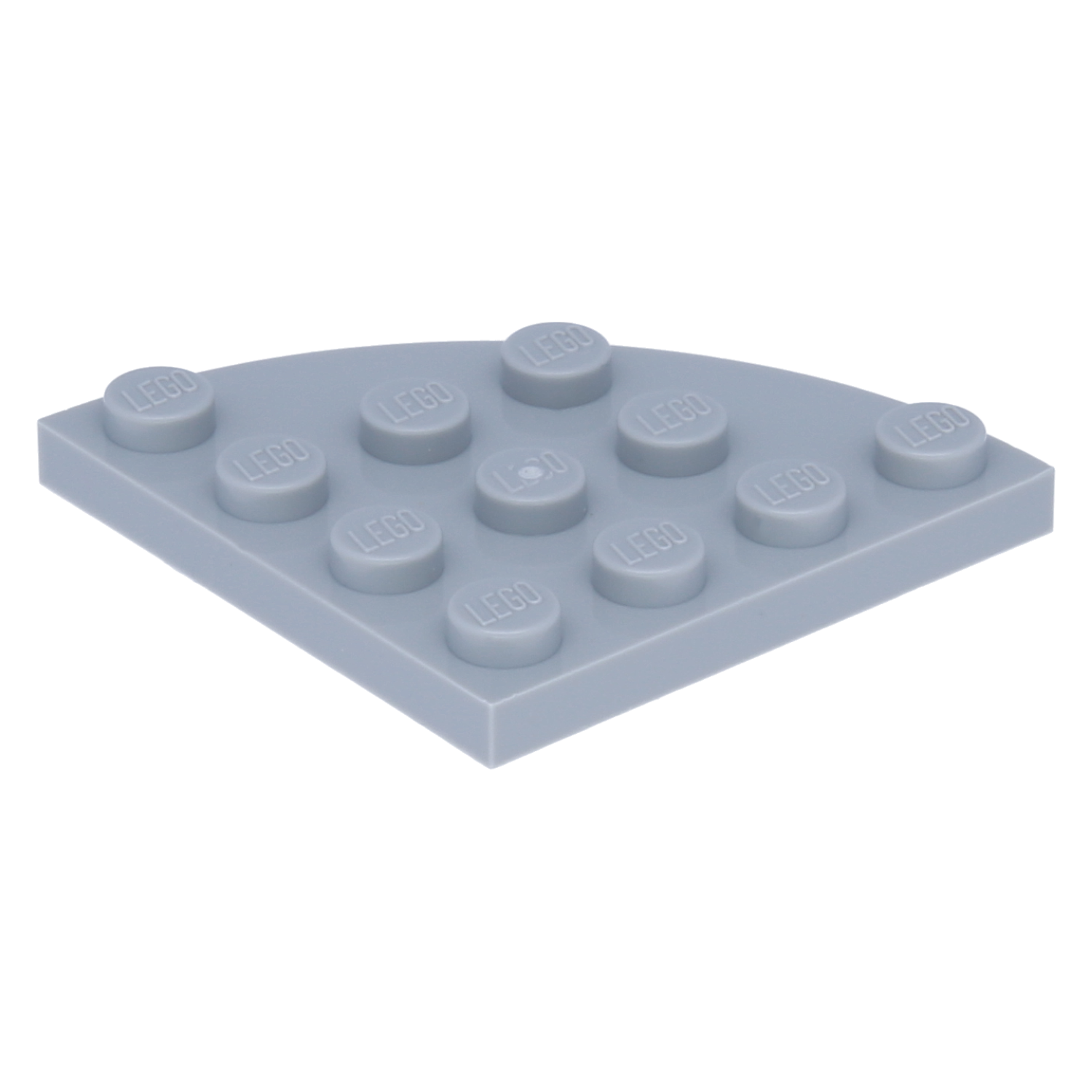 Lego plates (modified) - corner plate 4 x 4 (round)