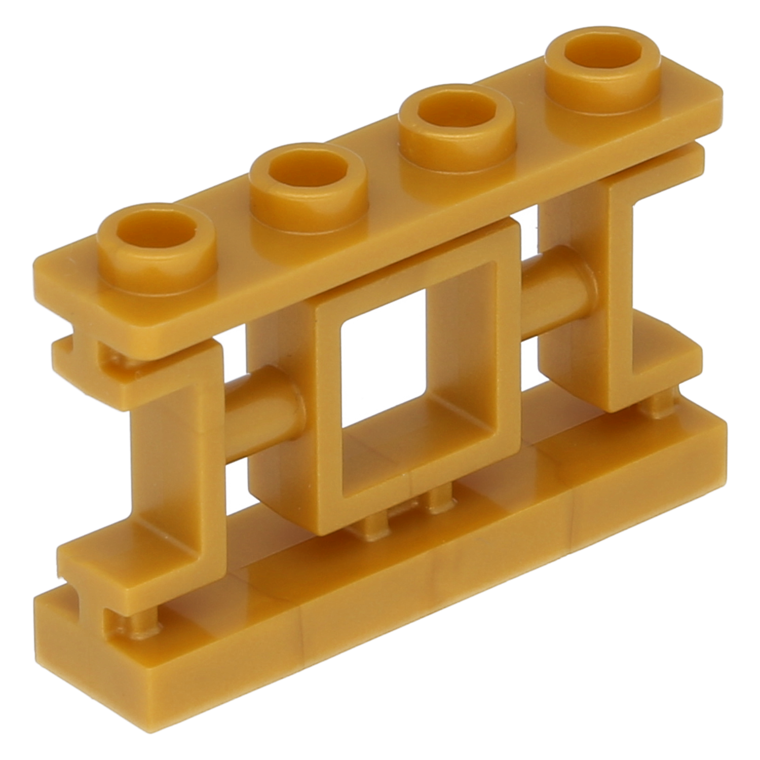 LEGO fences - 1 x 4 x 2 with Asian ornaments and 4 knobs