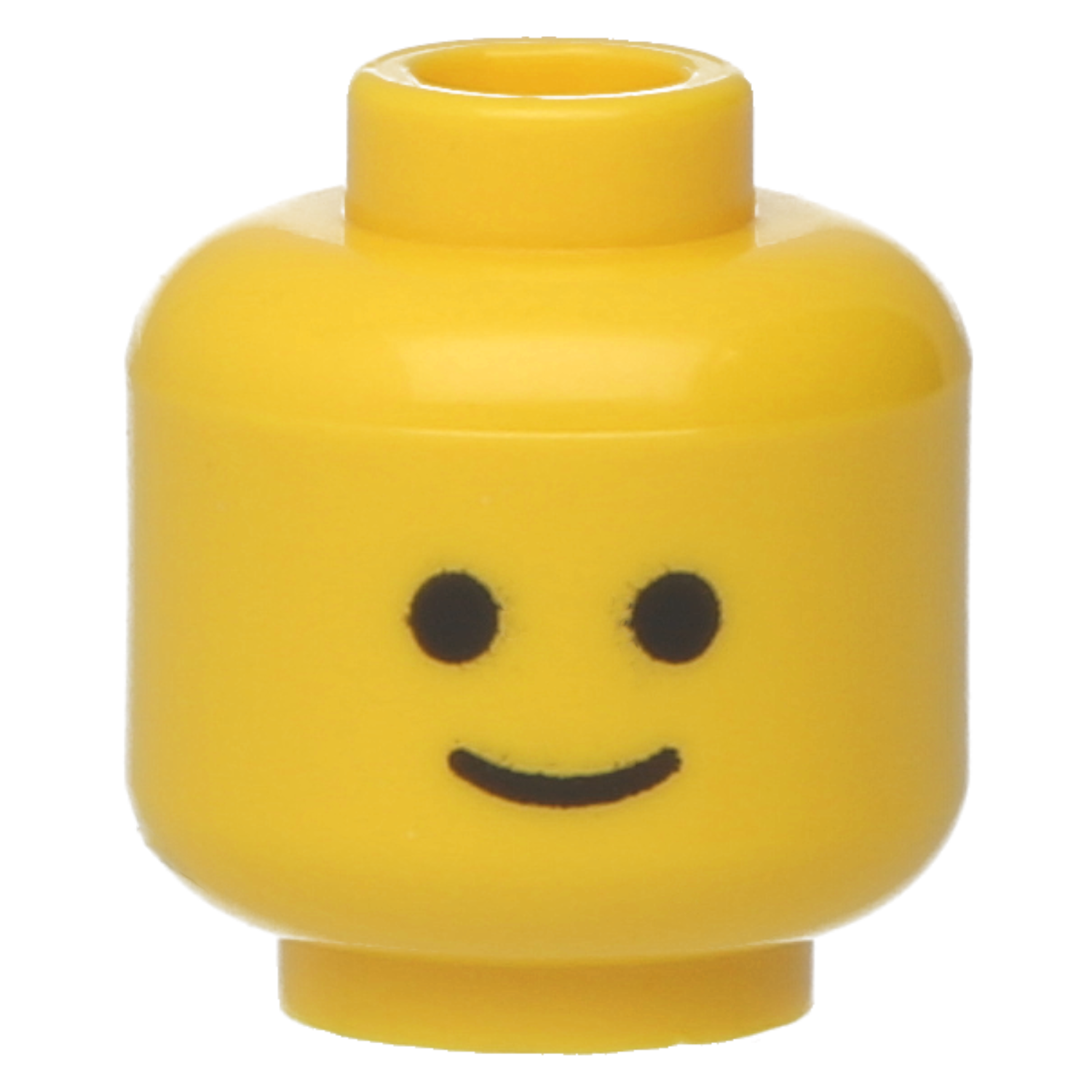 LEGO Minifigures Heads (other) - Standard smile with open knob