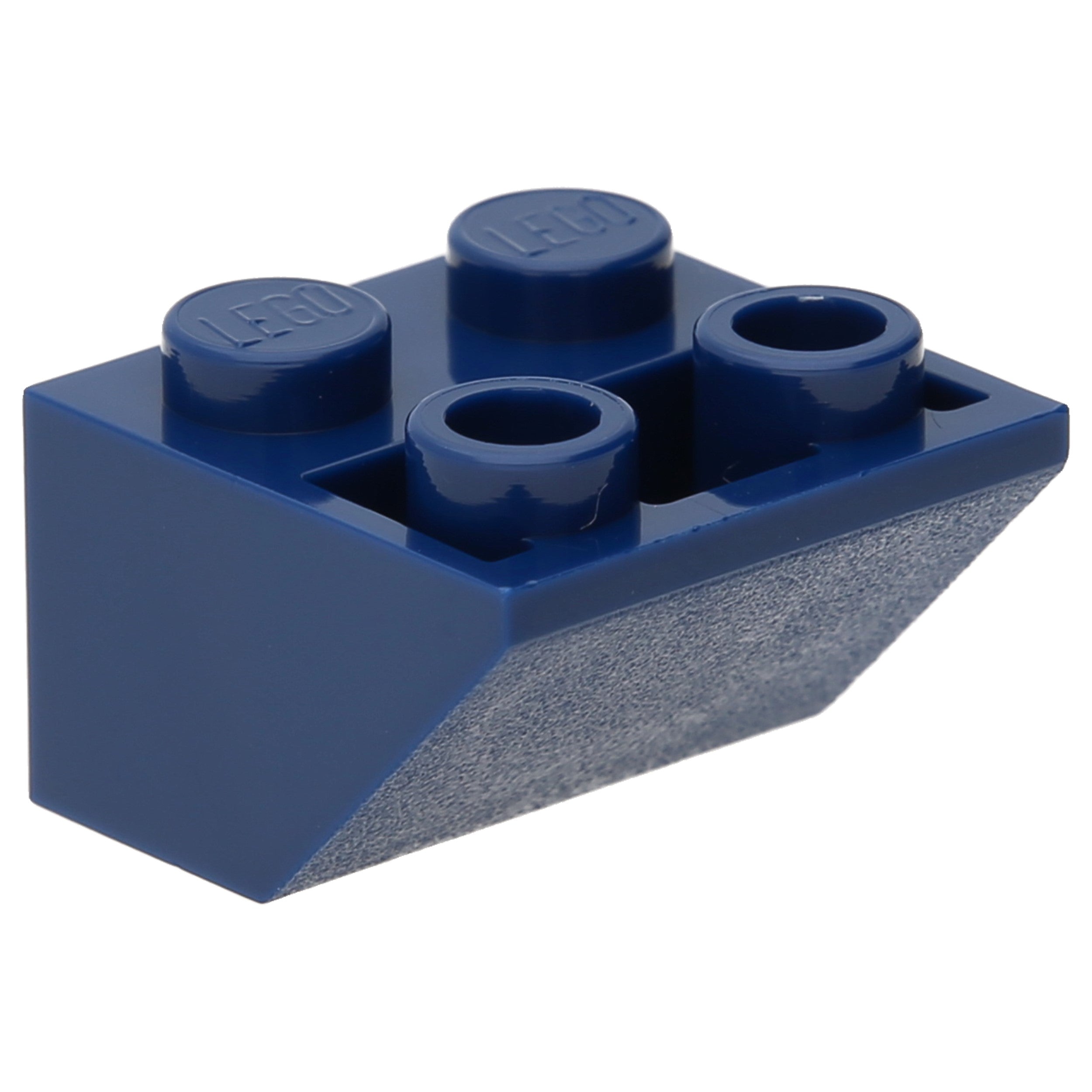 LEGO roof stones (modified) - slanted 45 degrees, 2 x 2, flat underside