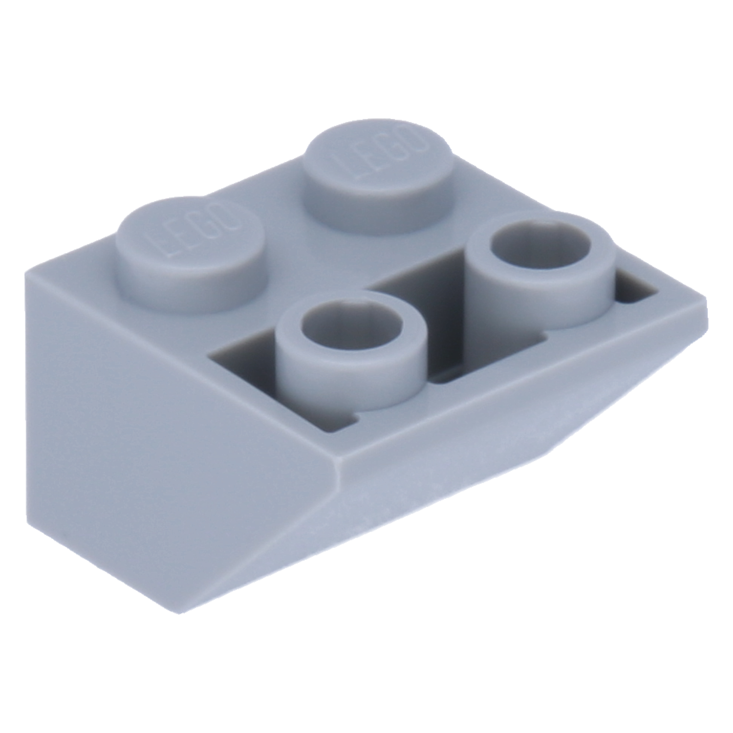 LEGO roof stones (modified) - slanted 45 degrees, 2 x 2, flat underside