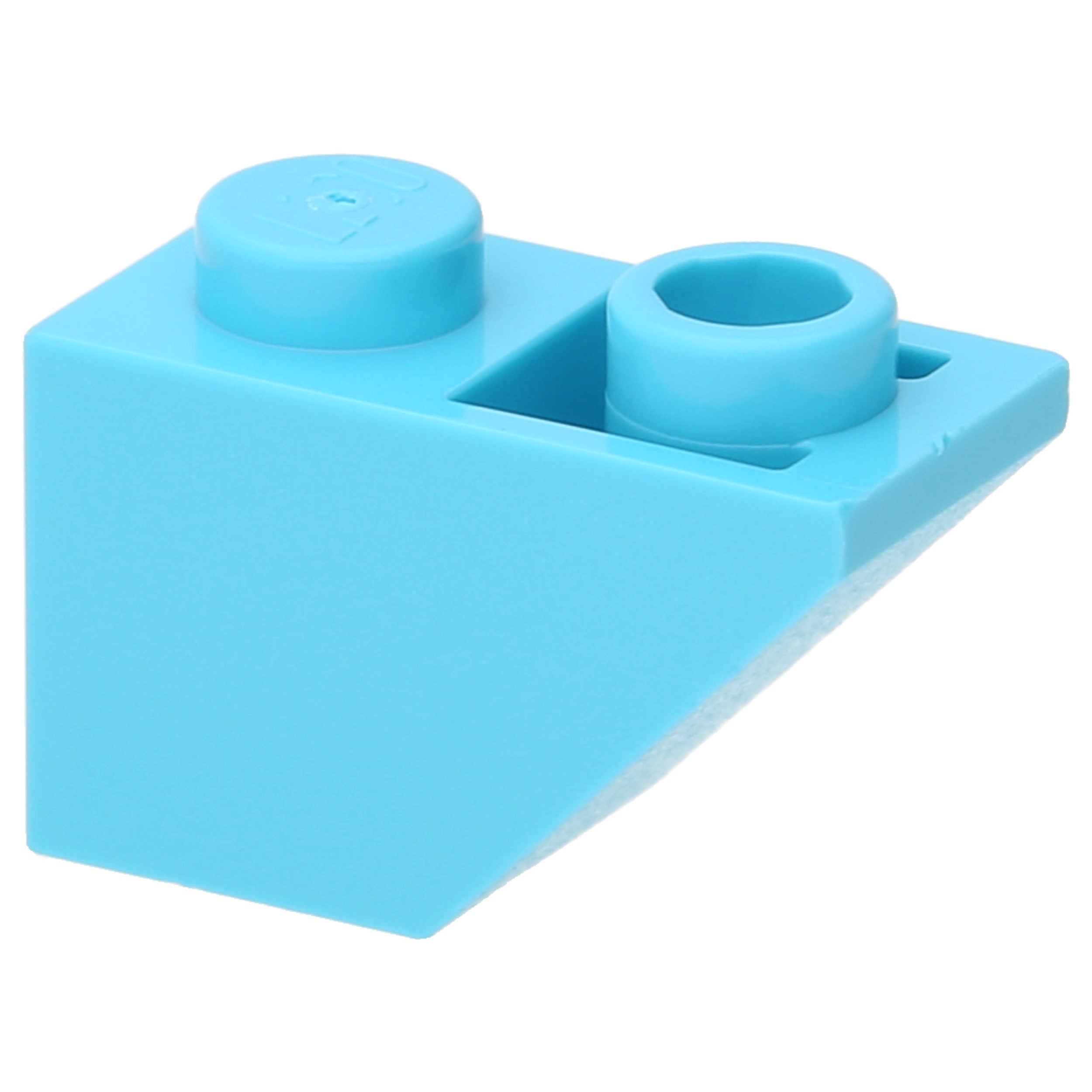 LEGO roof stones (modified) - 2 x 1 inverted (45 °)