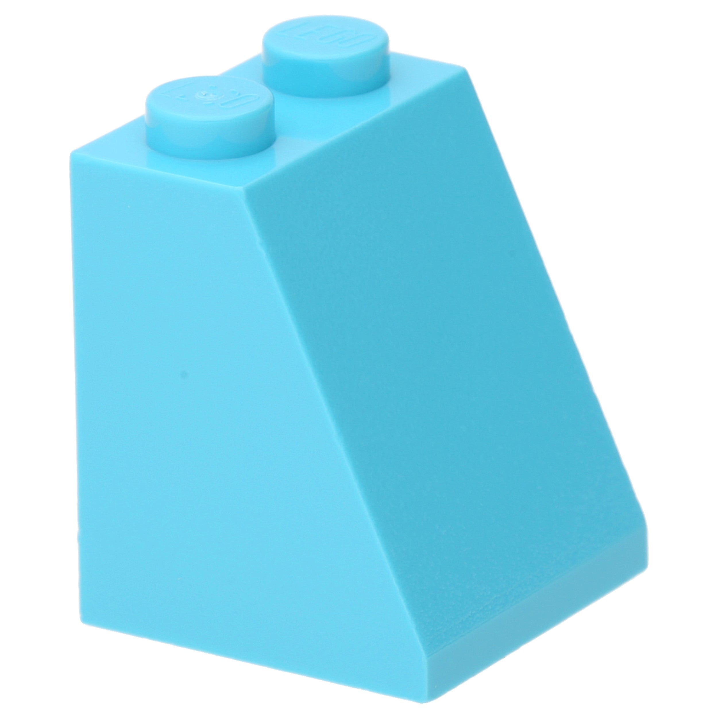 LEGO Dachsteine (modifiziert) - 2 x 2 x 2 mit Unterrohr (65°)