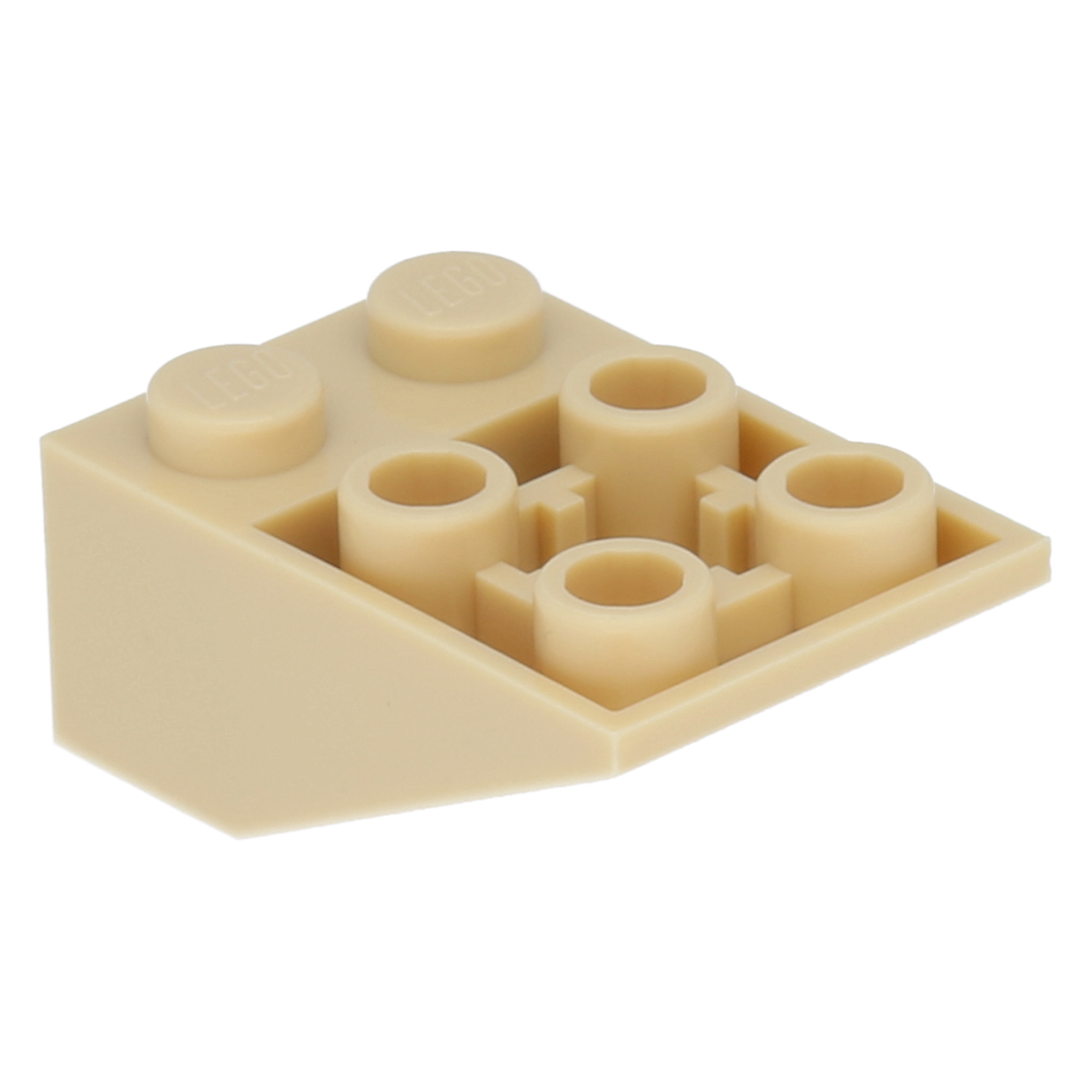 LEGO roof stones (modified) - 3 x 2 with connections between the knobs (inverted, 33 °)