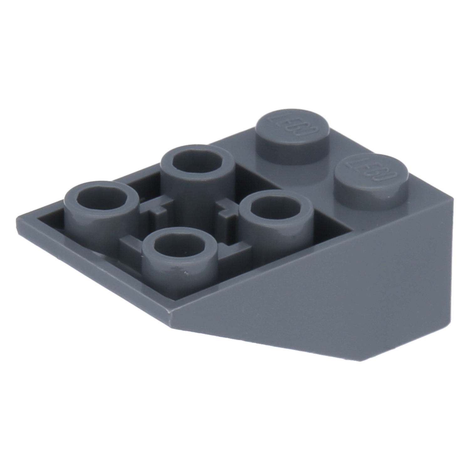 LEGO roof stones (modified) - 3 x 2 with connections between the knobs (inverted, 33 °)