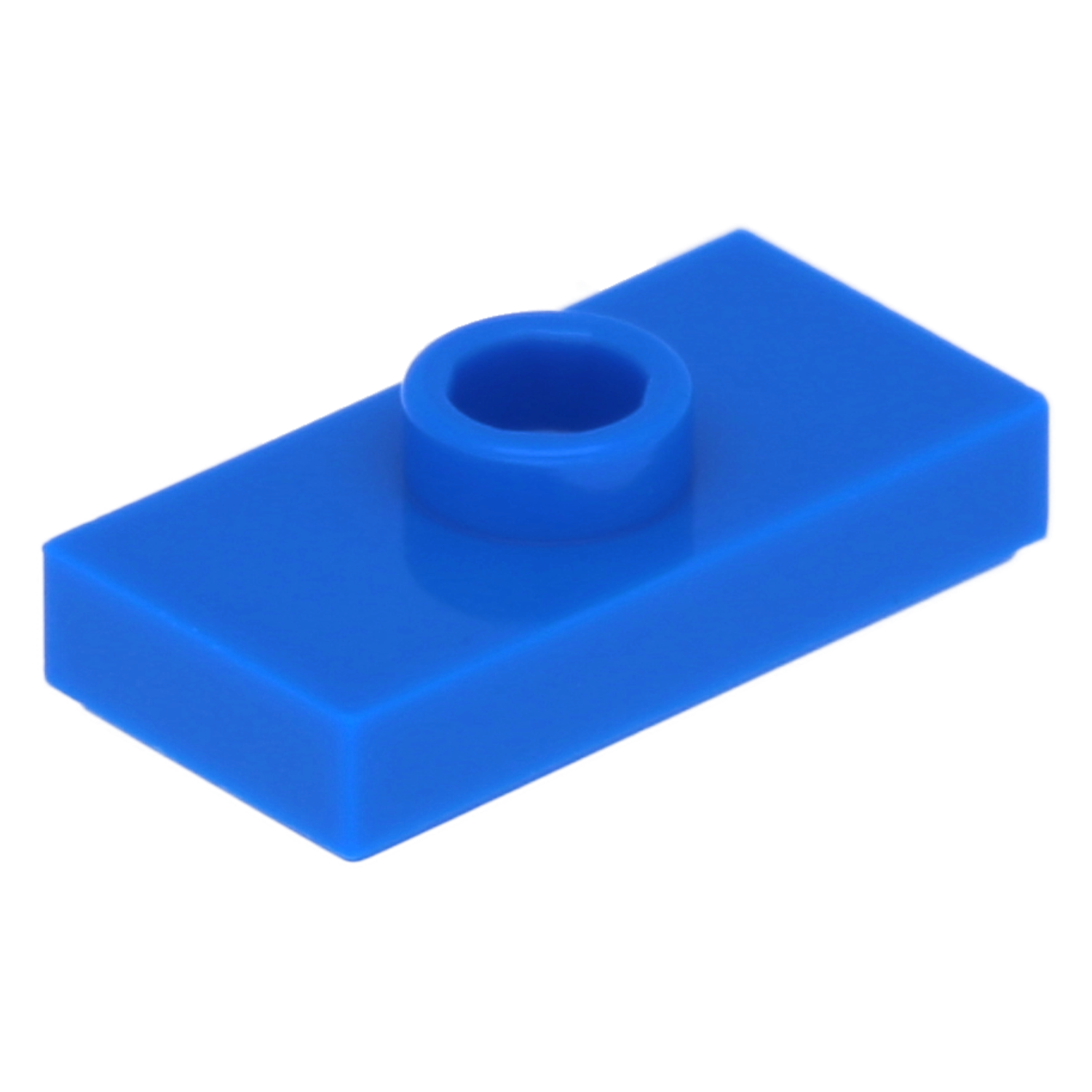 Lego plates (modified) - 1 x 2 with 1 knob