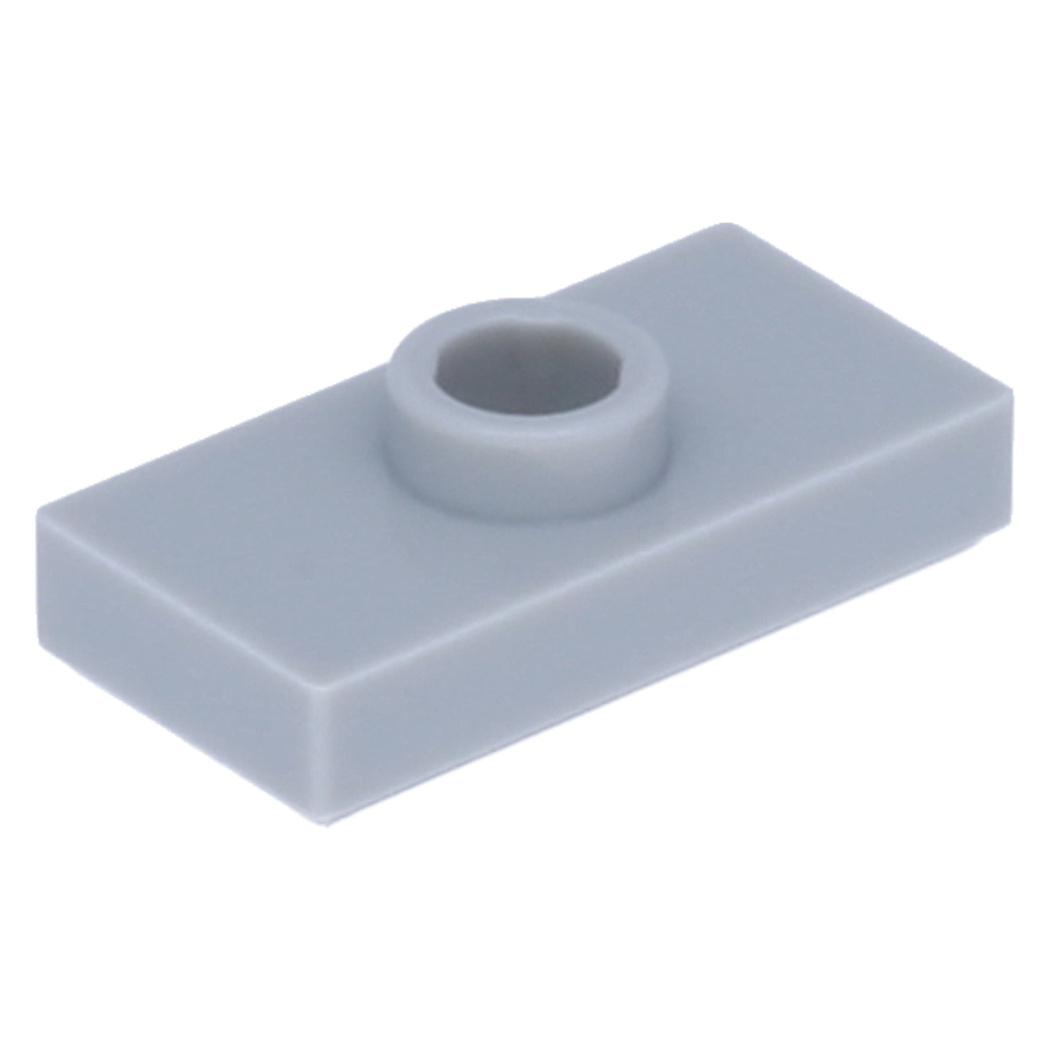 Lego plates (modified) - 1 x 2 with 1 knob