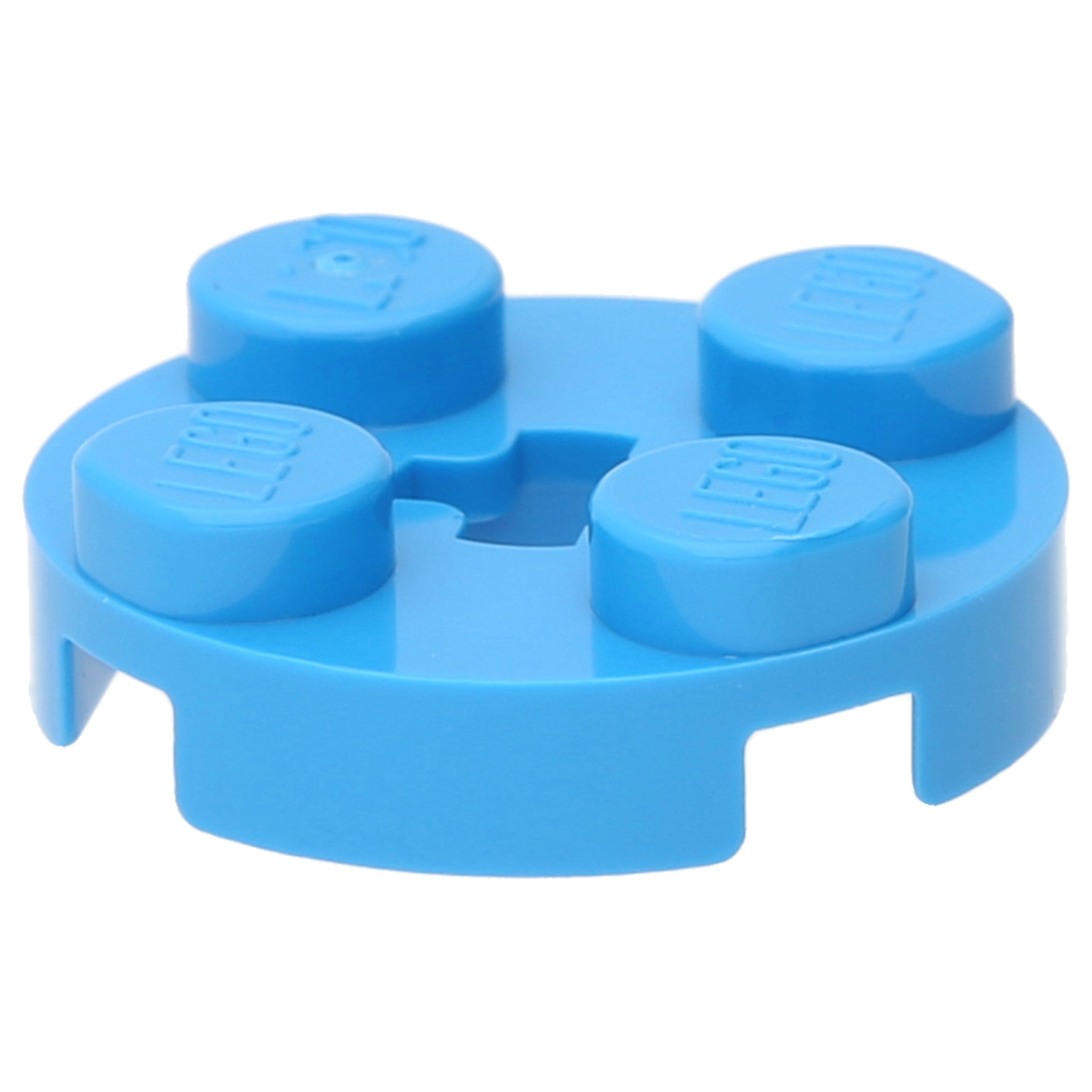 LEGO Platten (modifiziert) - 2 x 2 mit "+" - Achsenloch (rund)