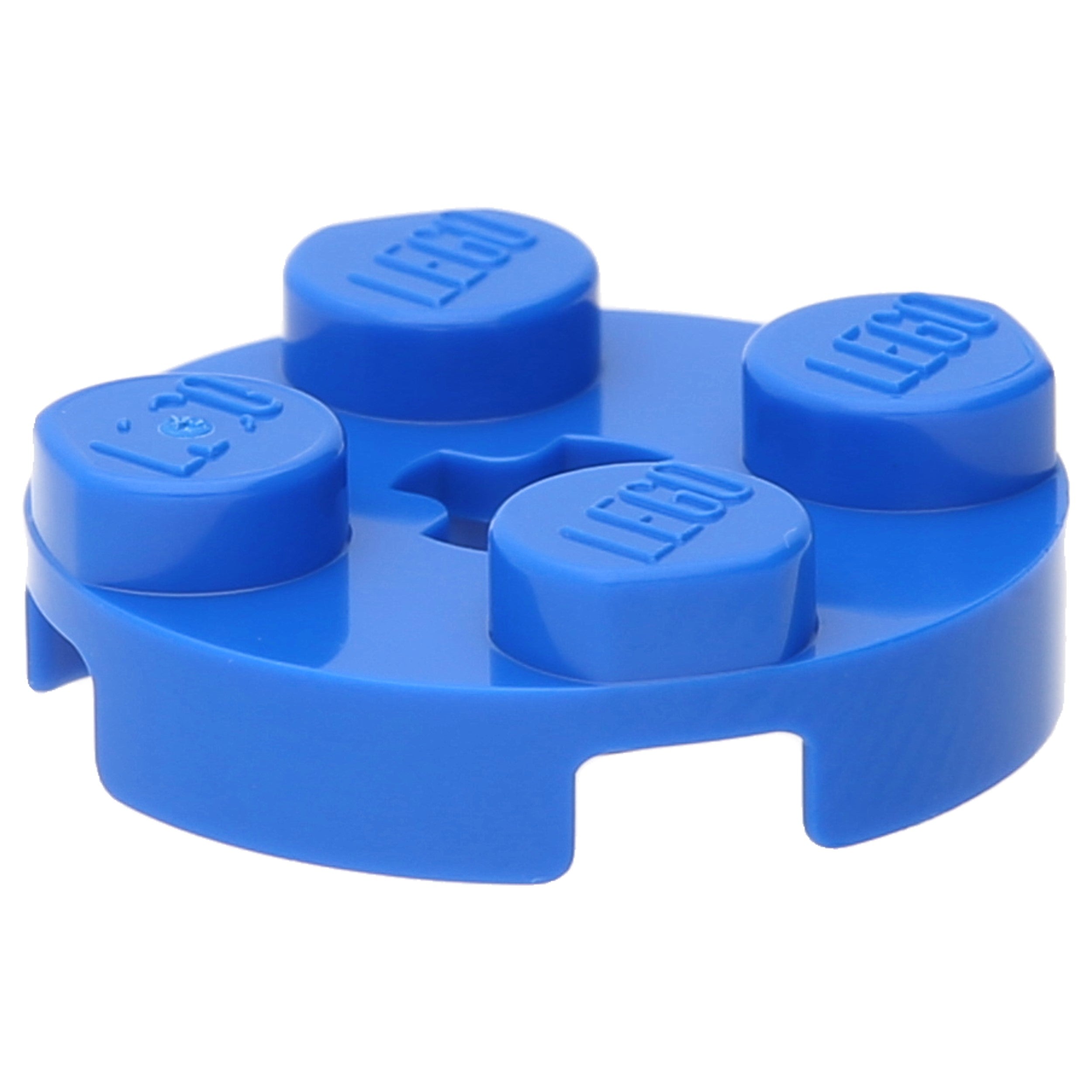 LEGO Platten (modifiziert) - 2 x 2 mit "+" - Achsenloch (rund)