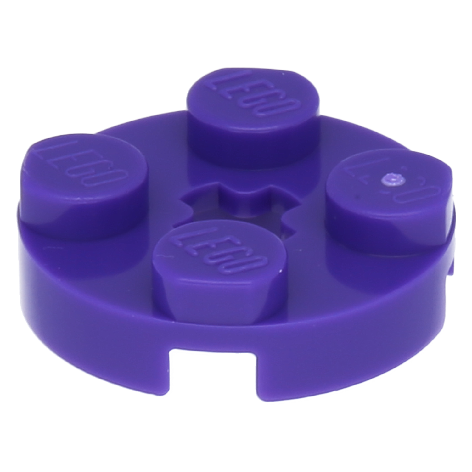 LEGO Platten (modifiziert) - 2 x 2 mit "+" - Achsenloch (rund)