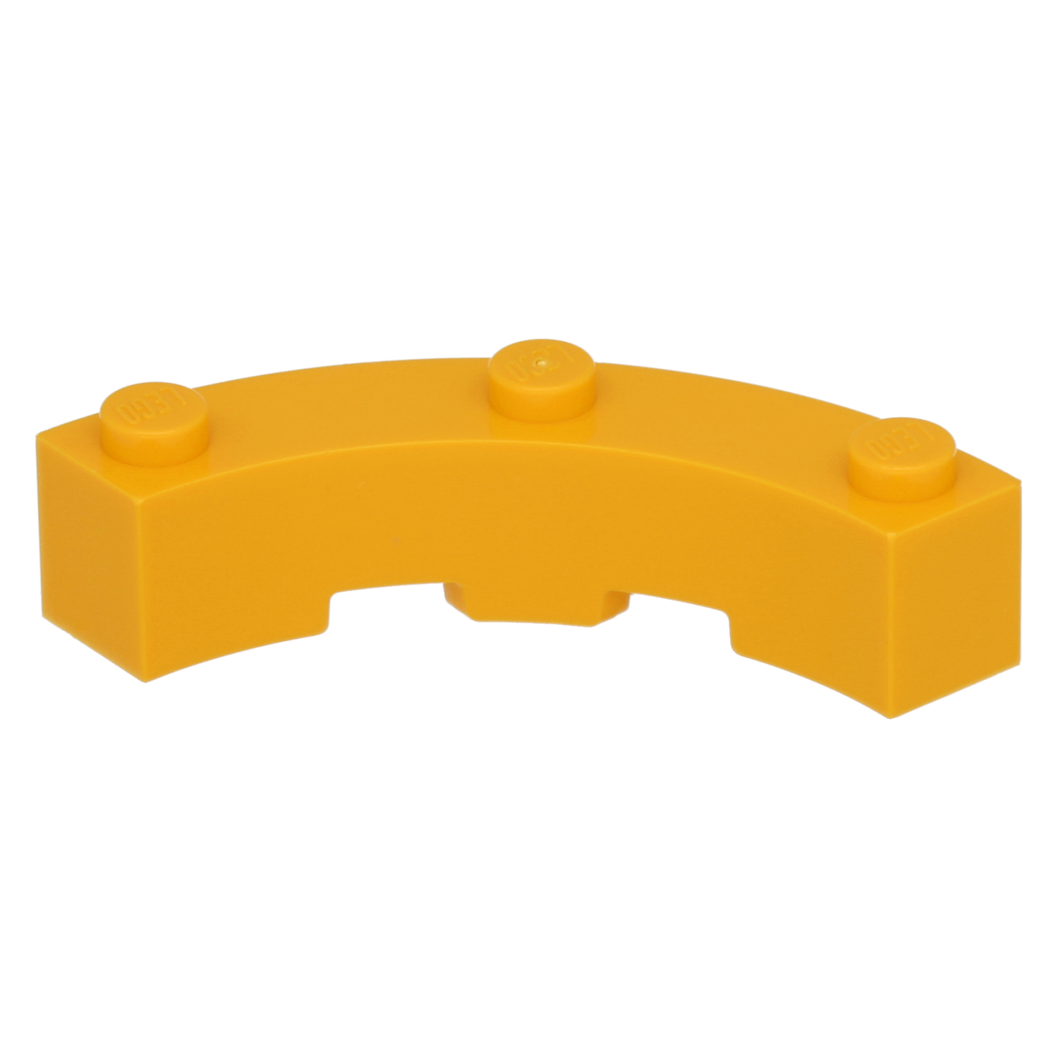 LEGO stones (modified) - cornerstone 4 x 4 macaroni shape with 3 knobs