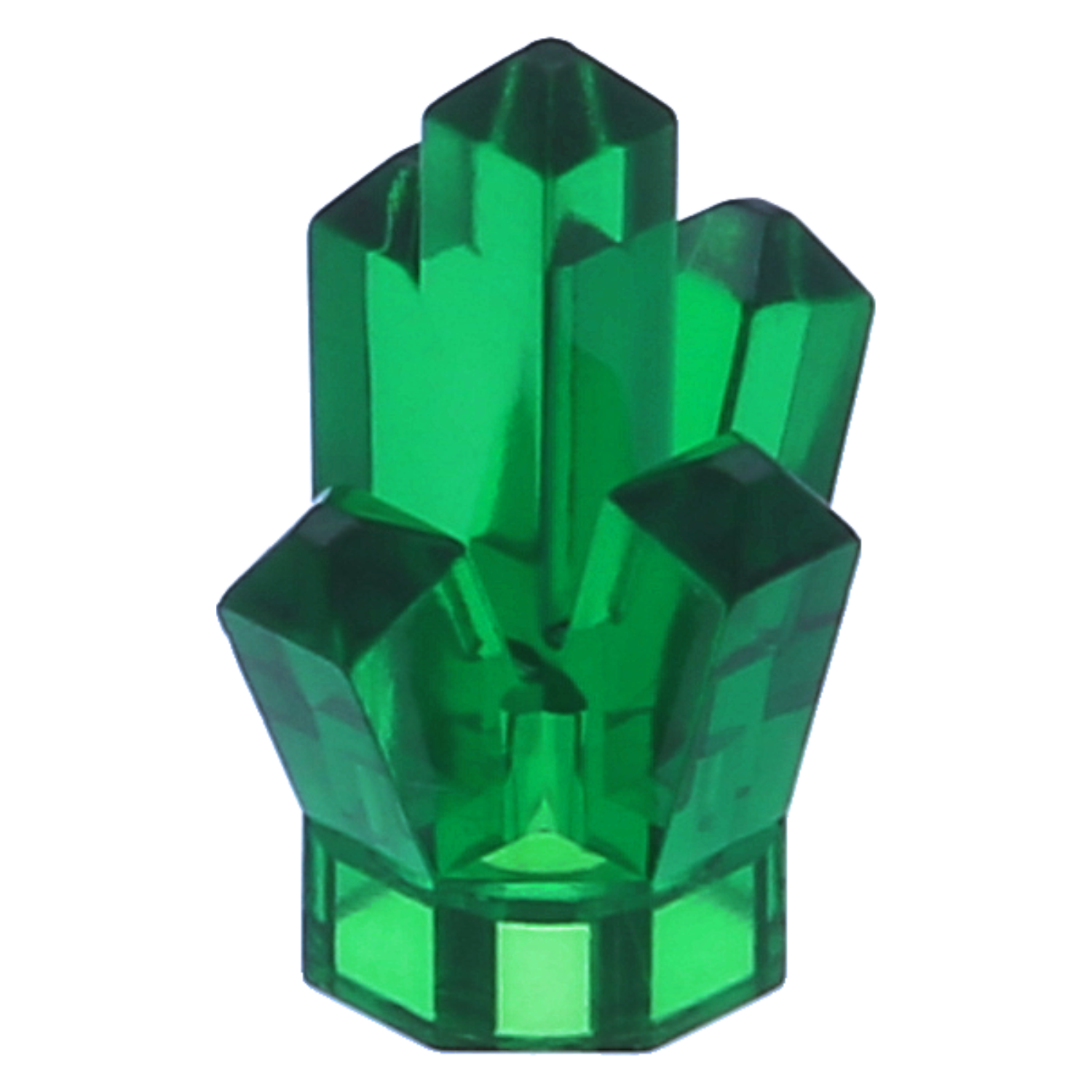 LEGO Minifiguren Zubehör (Sonstiges) - Felsen 1 x 1 (Crystal 5 Point)